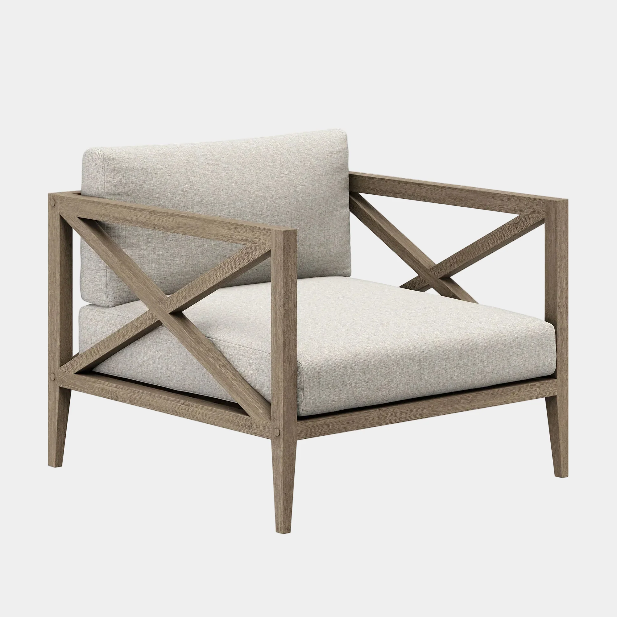 Northlake Outdoor Patio Teak Armchair - Image 10
