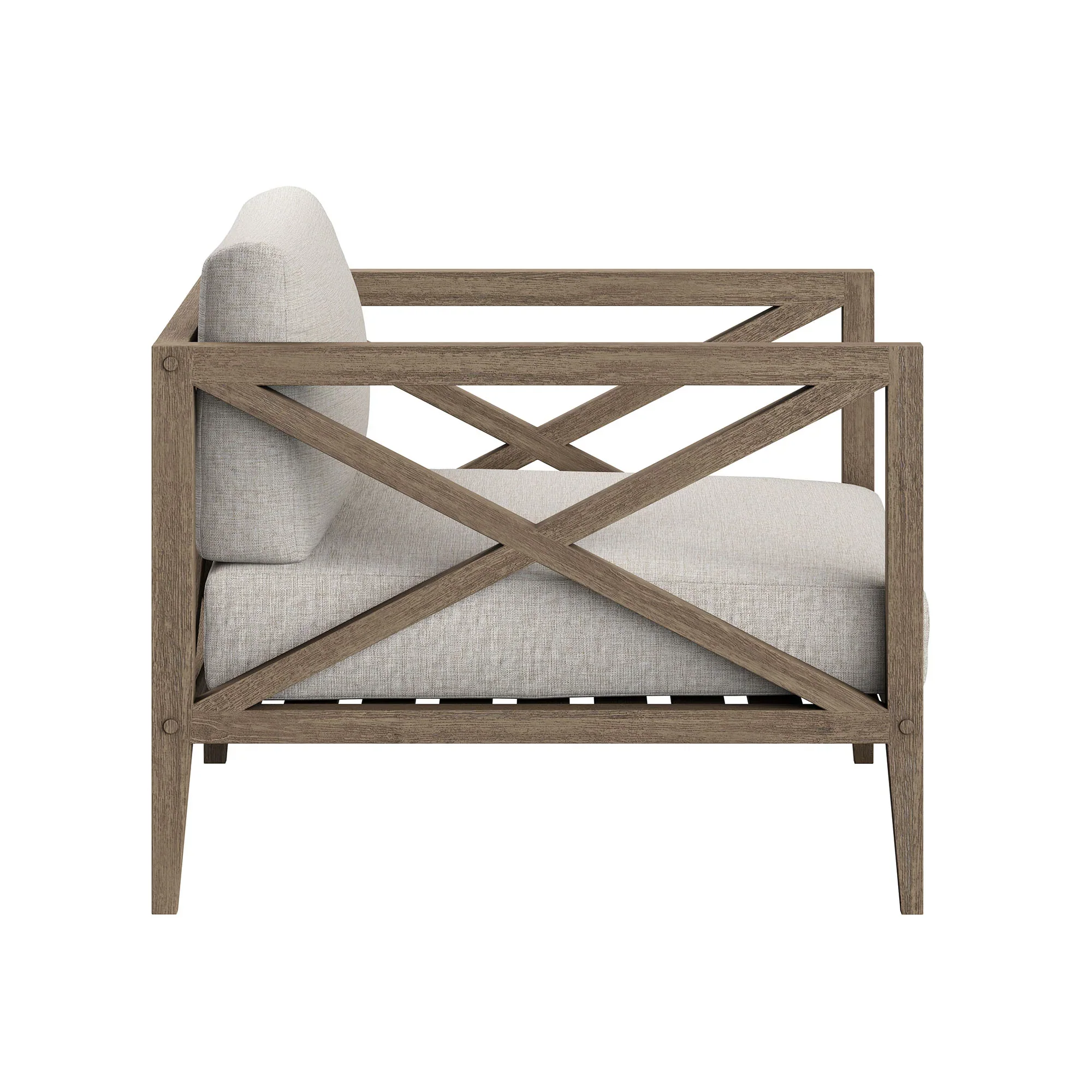 Northlake Outdoor Patio Teak Armchair - Image 16