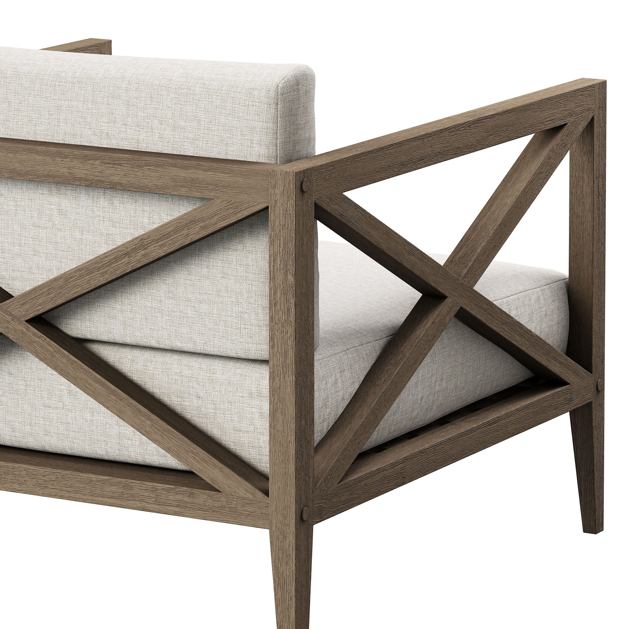 Northlake Outdoor Patio Teak Armchair - Image 17