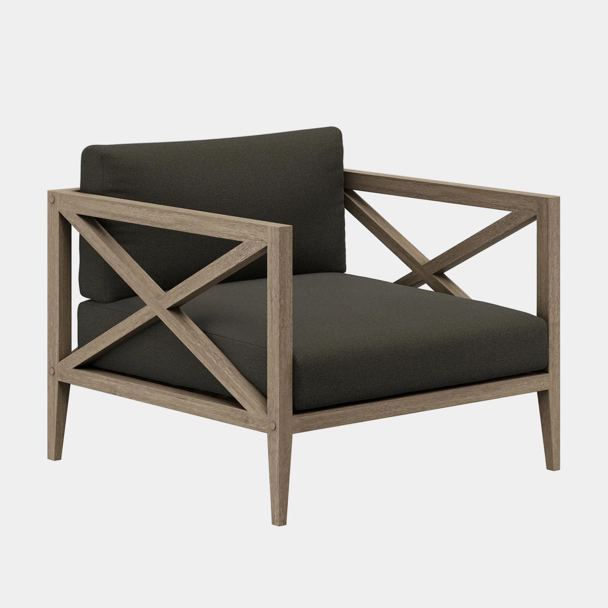 Northlake Outdoor Patio Teak Armchair - Image 19