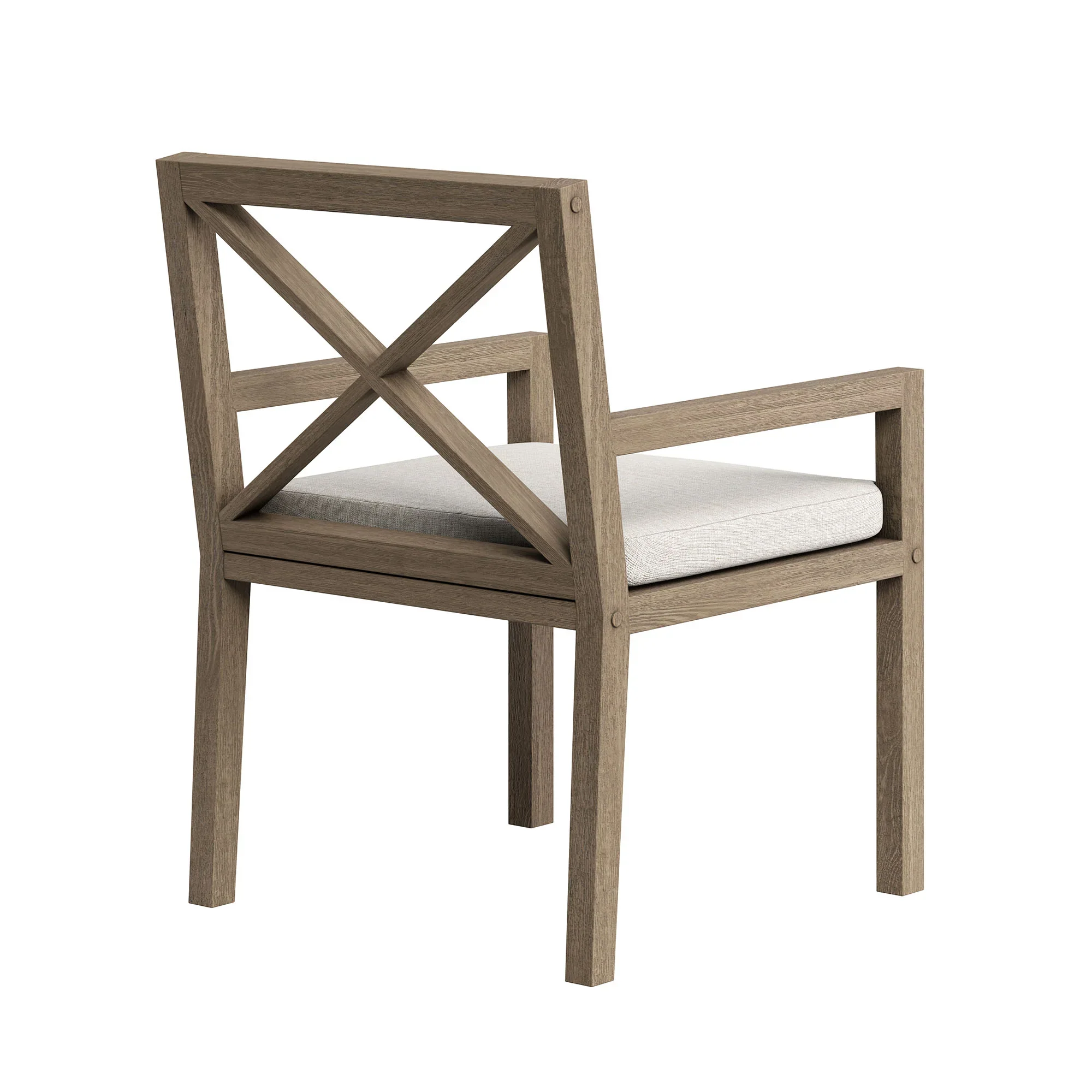 Northlake Outdoor Teak Dining Armchair - Image 14
