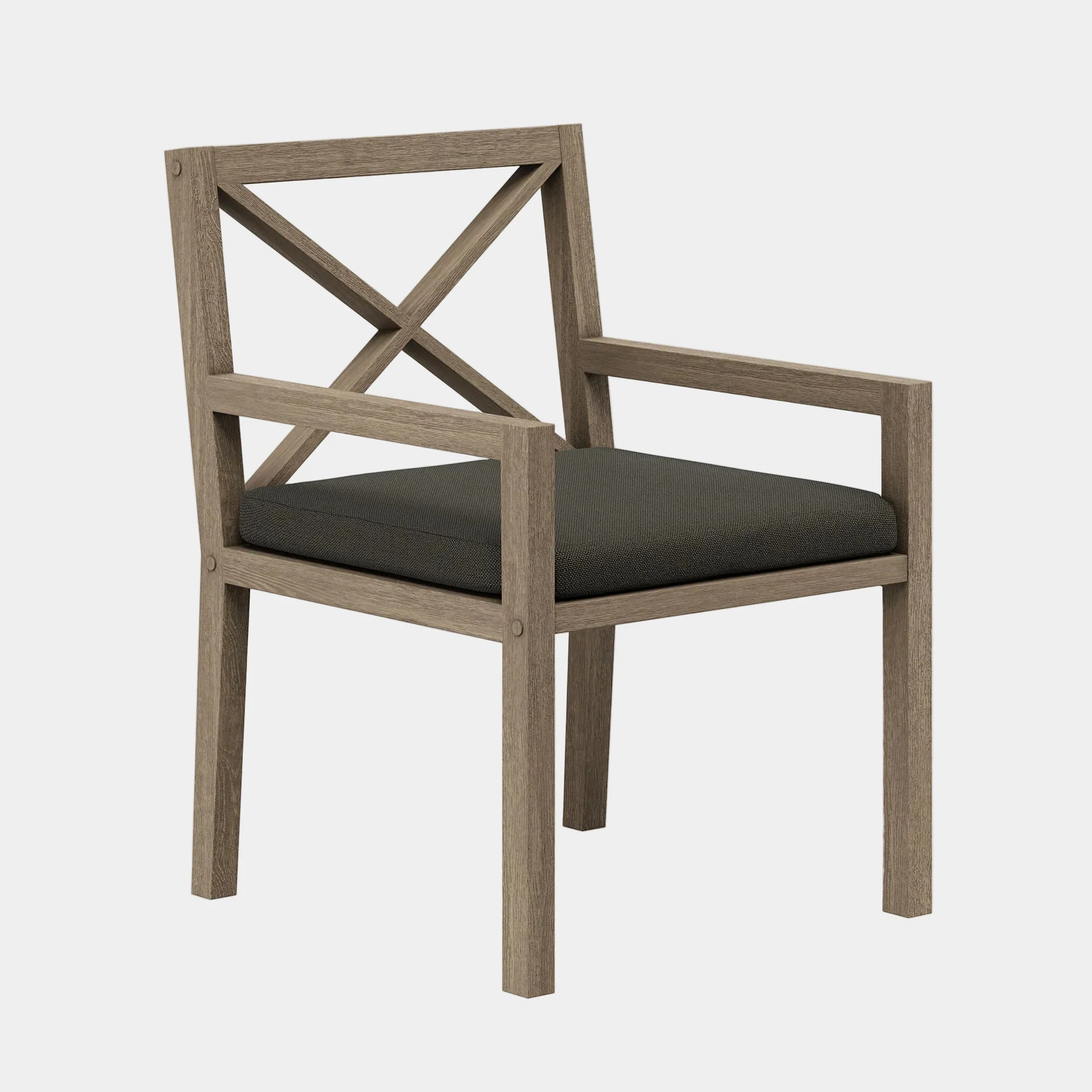 Northlake Outdoor Teak Dining Armchair - Image 19