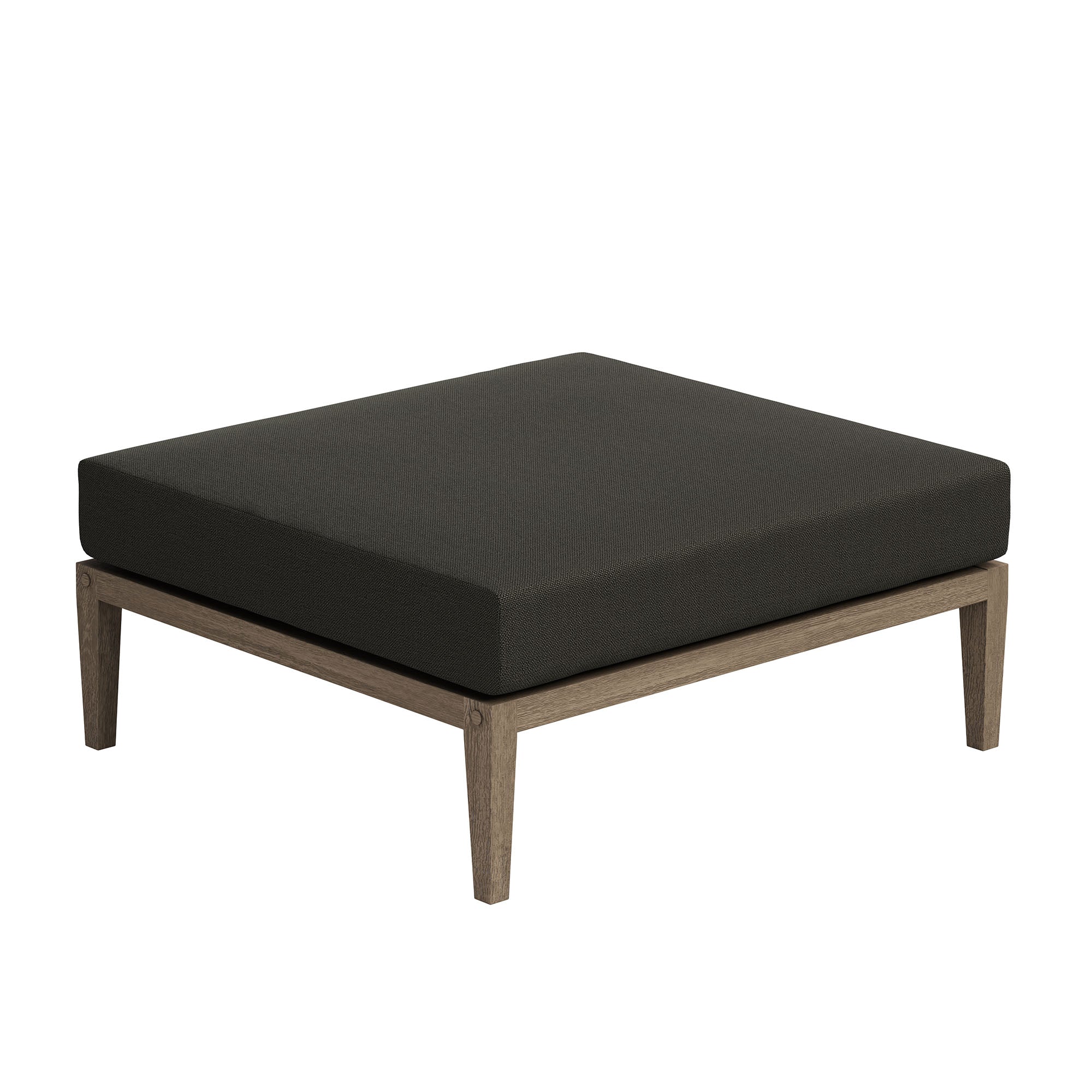 Northlake Outdoor Teak Ottoman - Image 21
