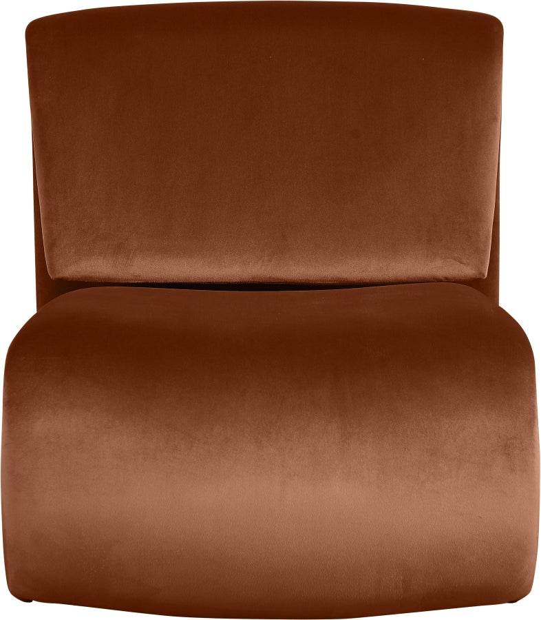 Nouveau Velvet Upholstered Accent Chair - Image 43