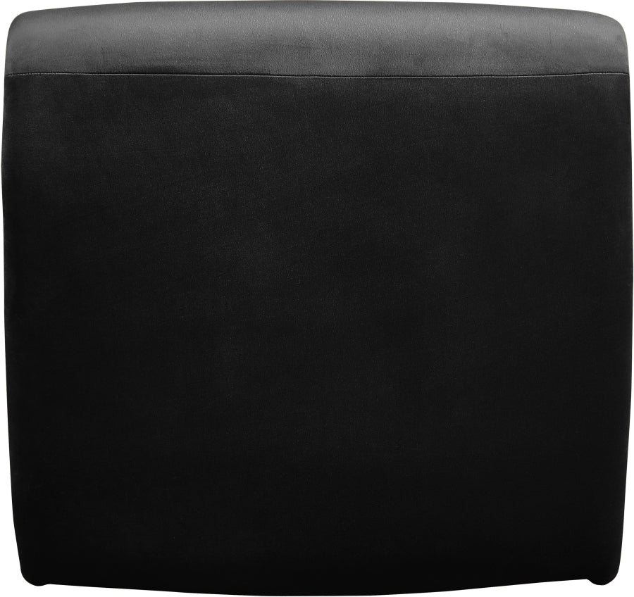 Nouveau Velvet Upholstered Accent Chair - Image 5