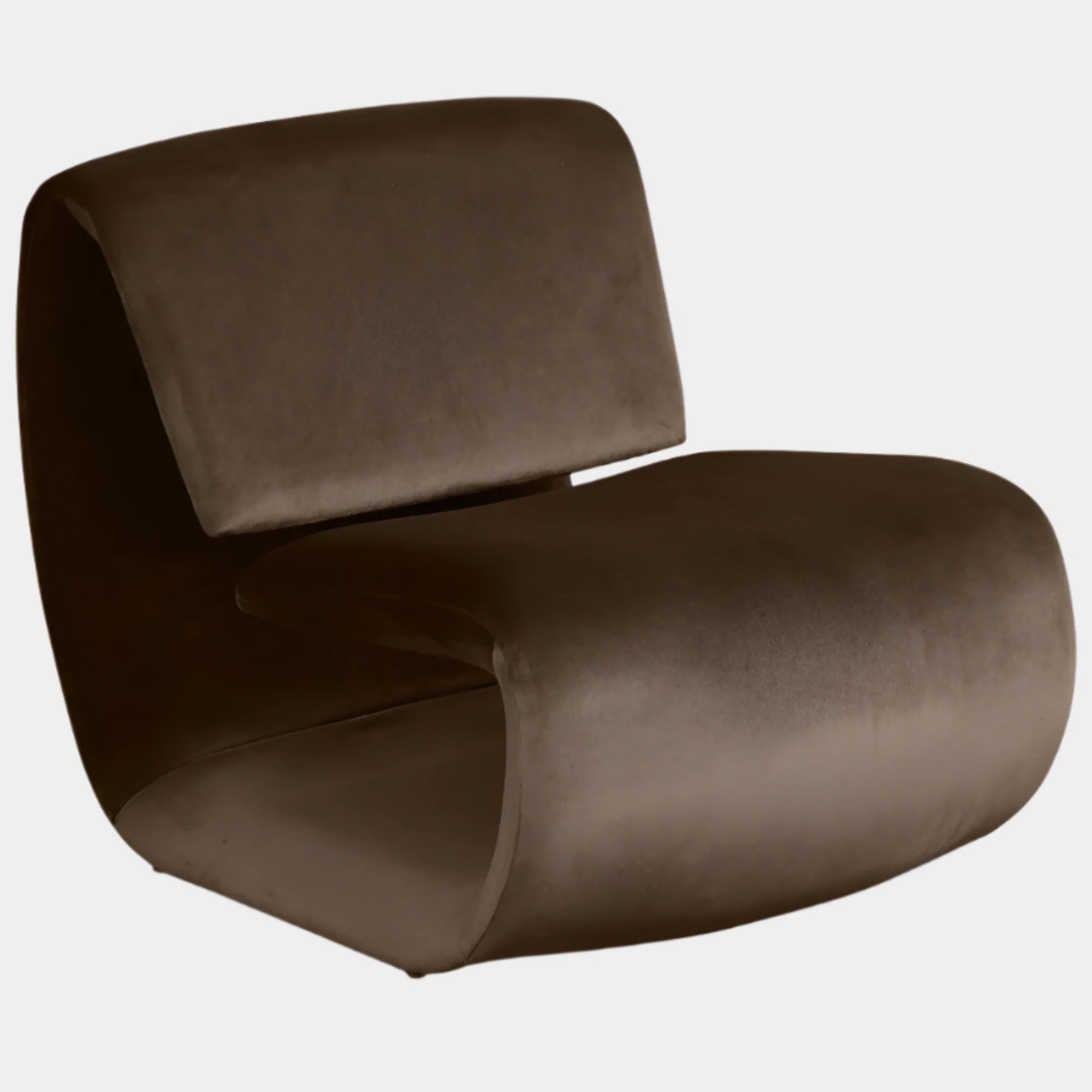 Nouveau Velvet Upholstered Accent Chair - Image 51