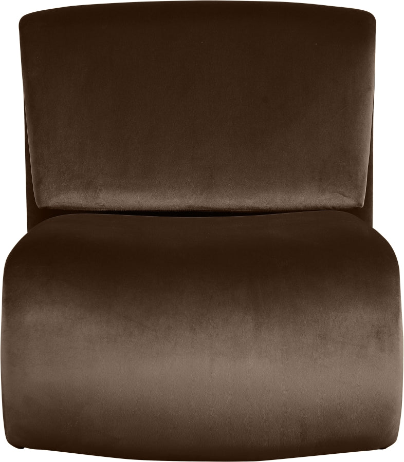 Nouveau Velvet Upholstered Accent Chair - Image 53