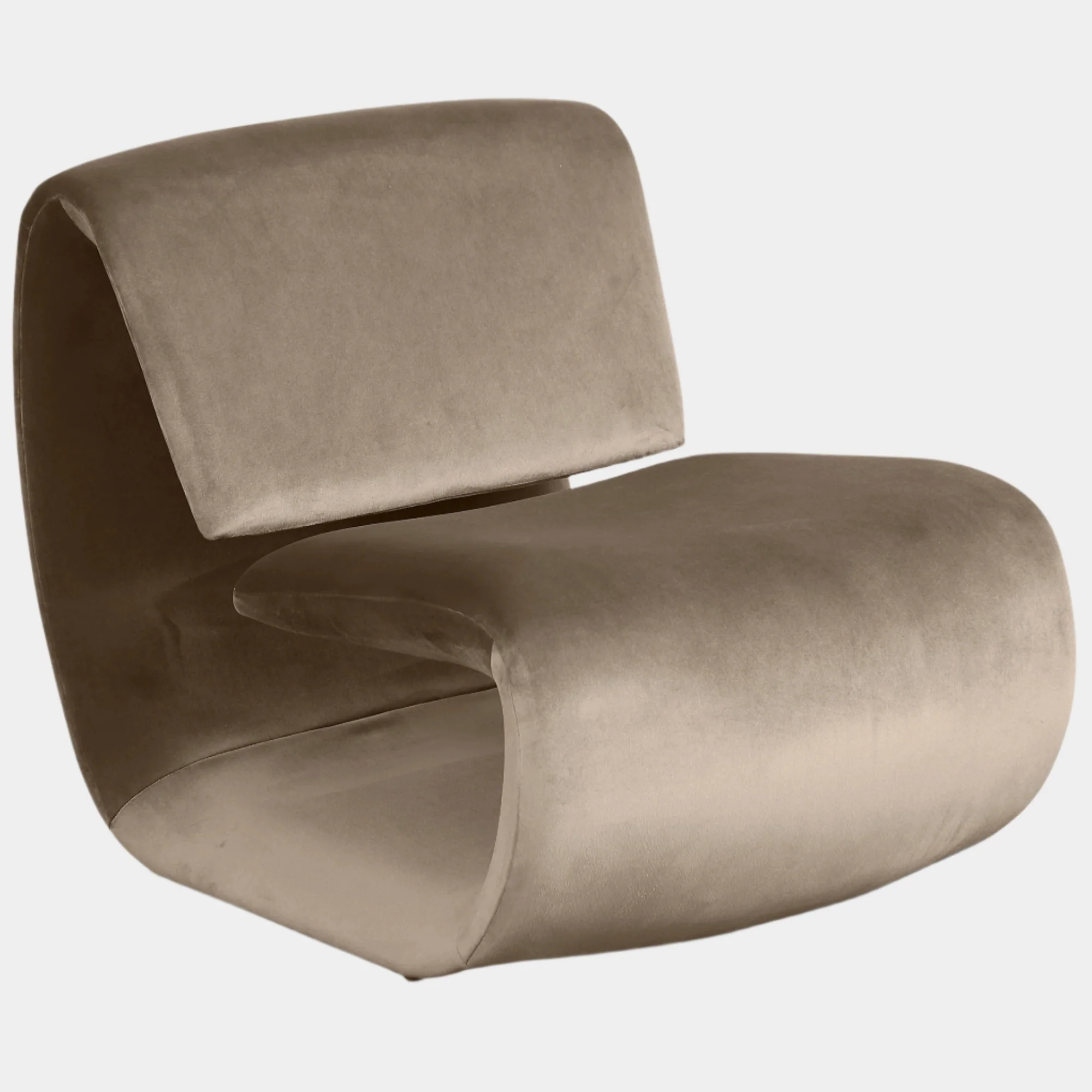 Nouveau Velvet Upholstered Accent Chair - Image 61