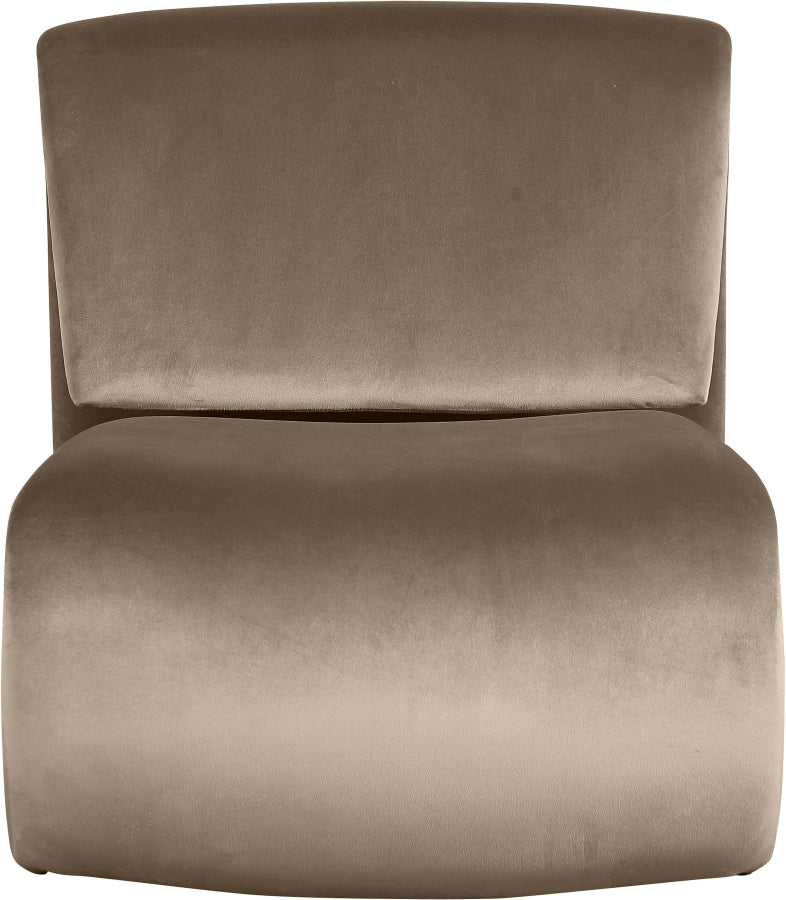 Nouveau Velvet Upholstered Accent Chair - Image 63