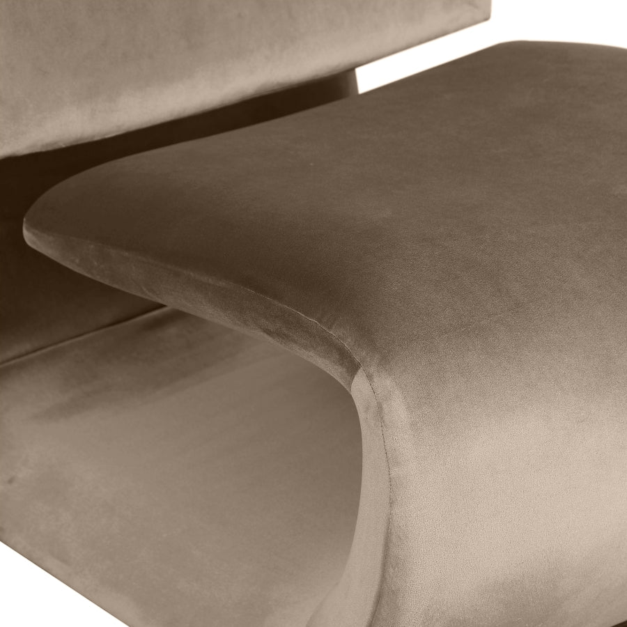 Nouveau Velvet Upholstered Accent Chair - Image 67