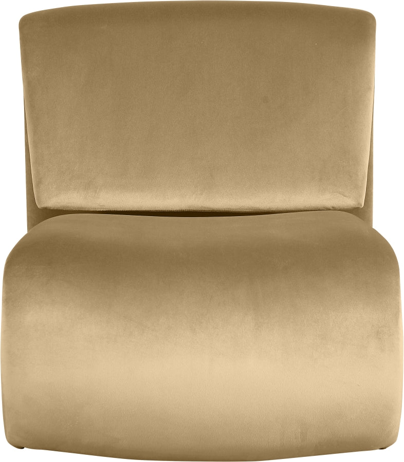 Nouveau Velvet Upholstered Accent Chair - Image 73
