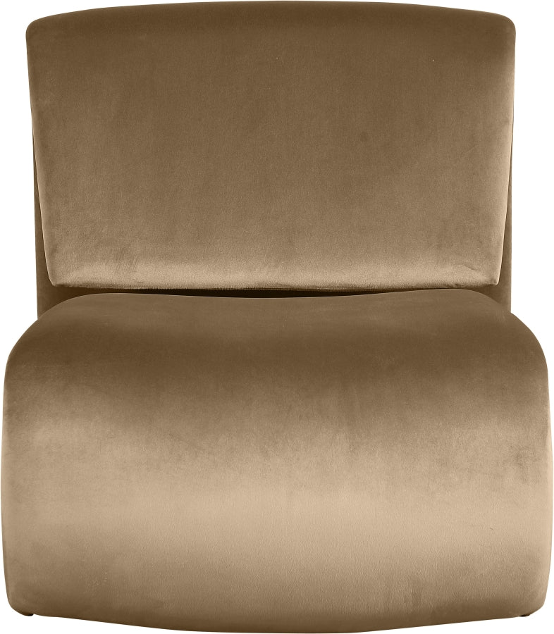 Nouveau Velvet Upholstered Accent Chair - Image 83