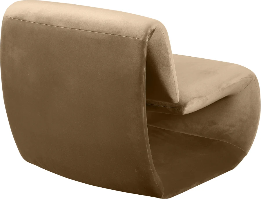 Nouveau Velvet Upholstered Accent Chair - Image 86