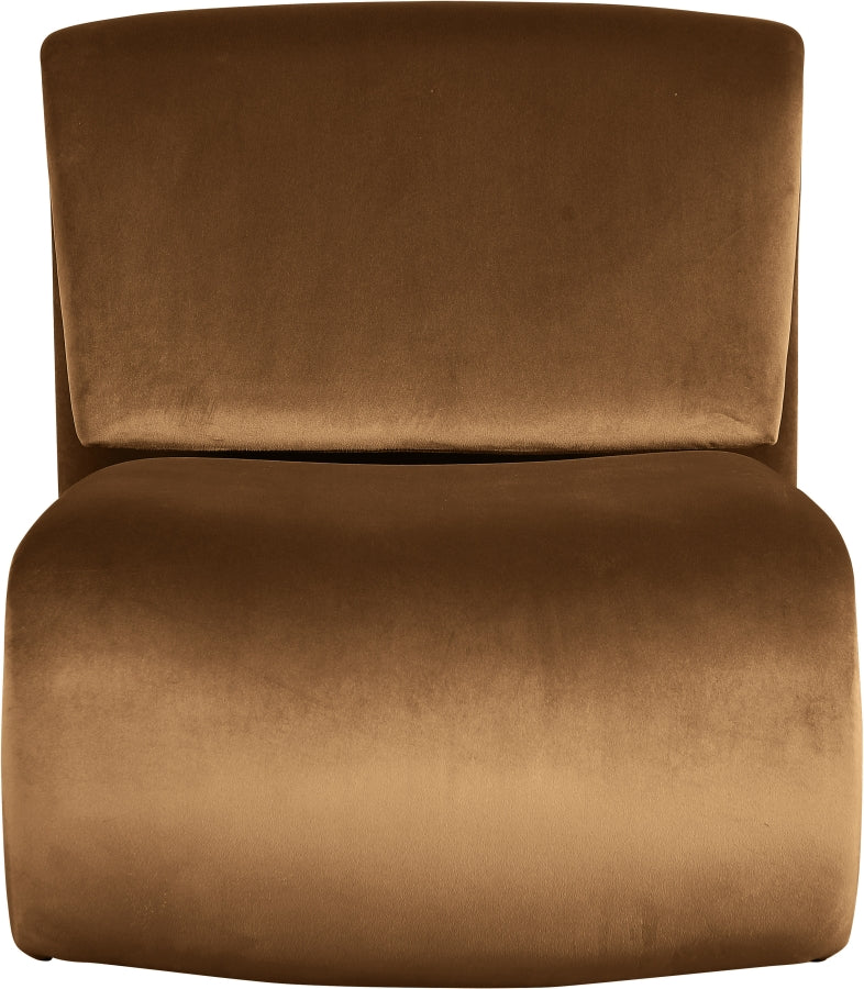 Nouveau Velvet Upholstered Accent Chair - Image 93