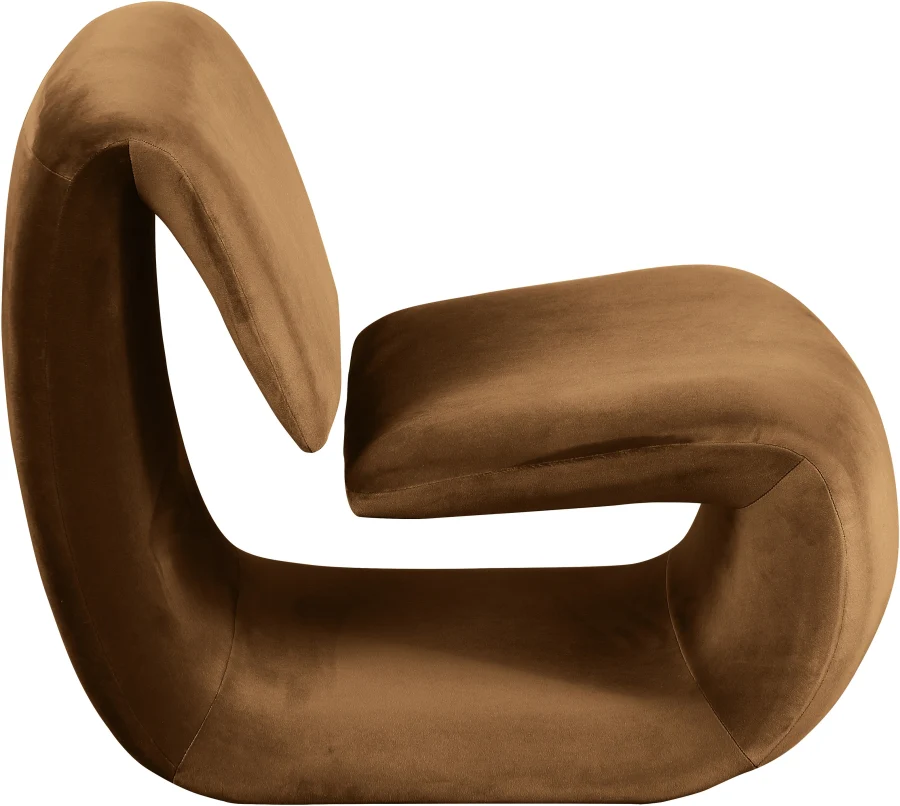 Nouveau Velvet Upholstered Accent Chair - Image 94
