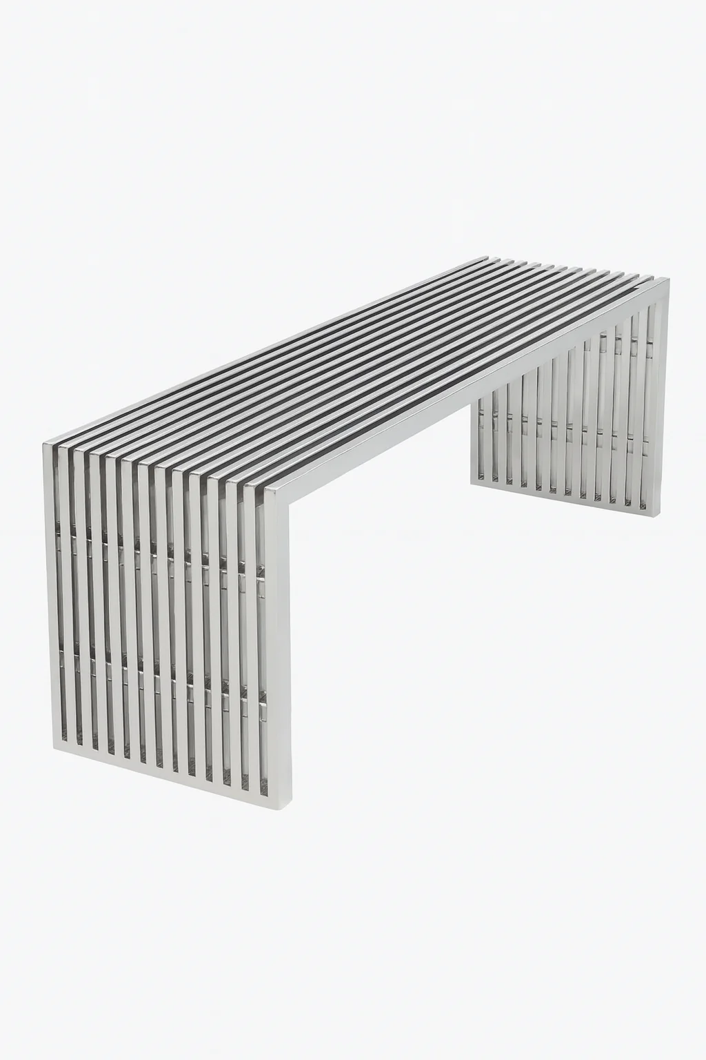 Gridiron Stainless Steel Bench (polished) - Image 5