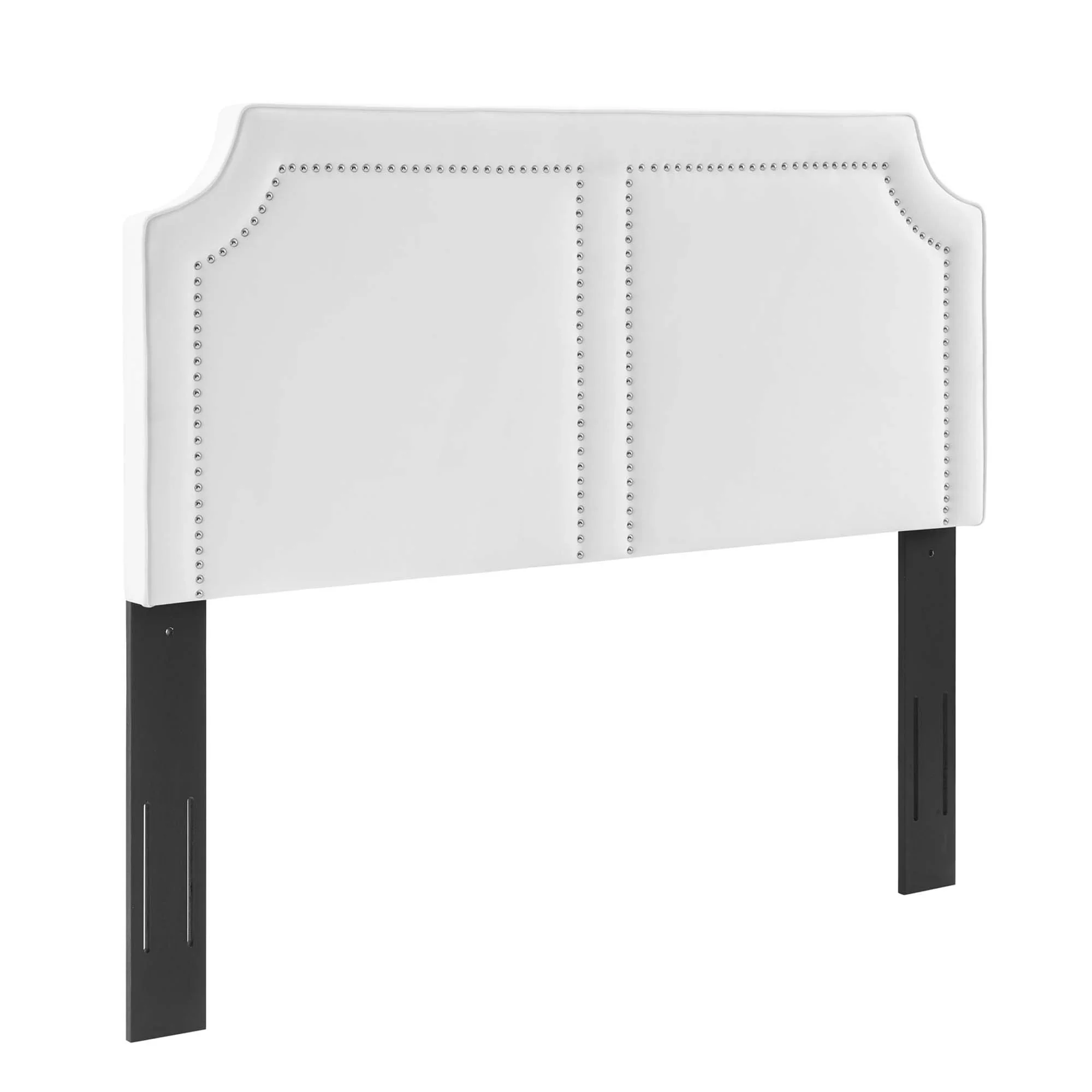 Novi Performance Velvet Bed With Wood and Gold Legs - Image 20