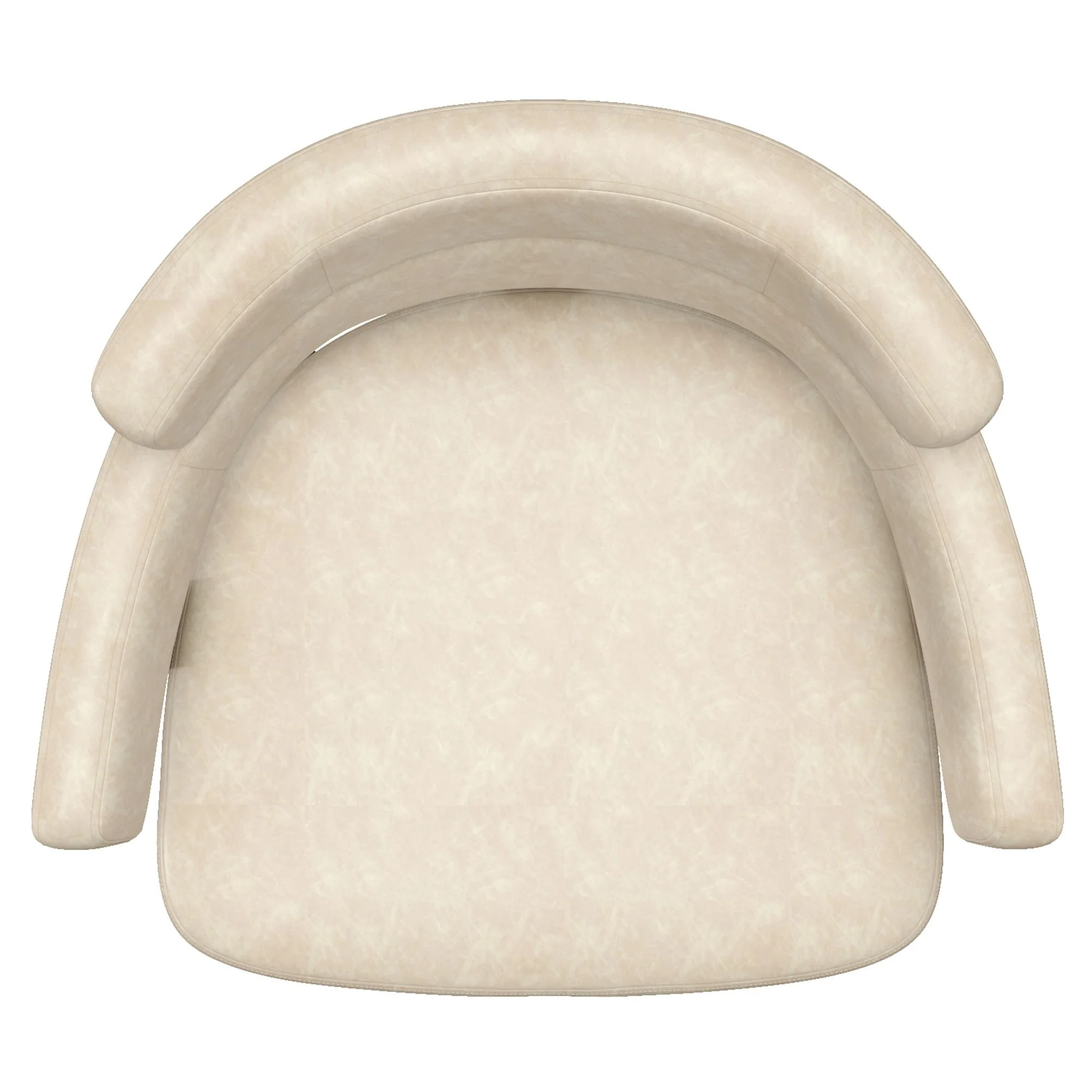 Oberon 26" Counter Stool with Swivel, set of 2 in Vintage Ivory and Aged Gold - Image 6
