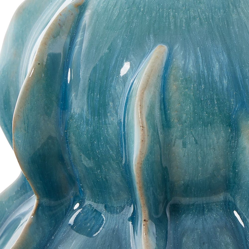 Ocean Wave Outdoor Vases, S/2 - Image 4