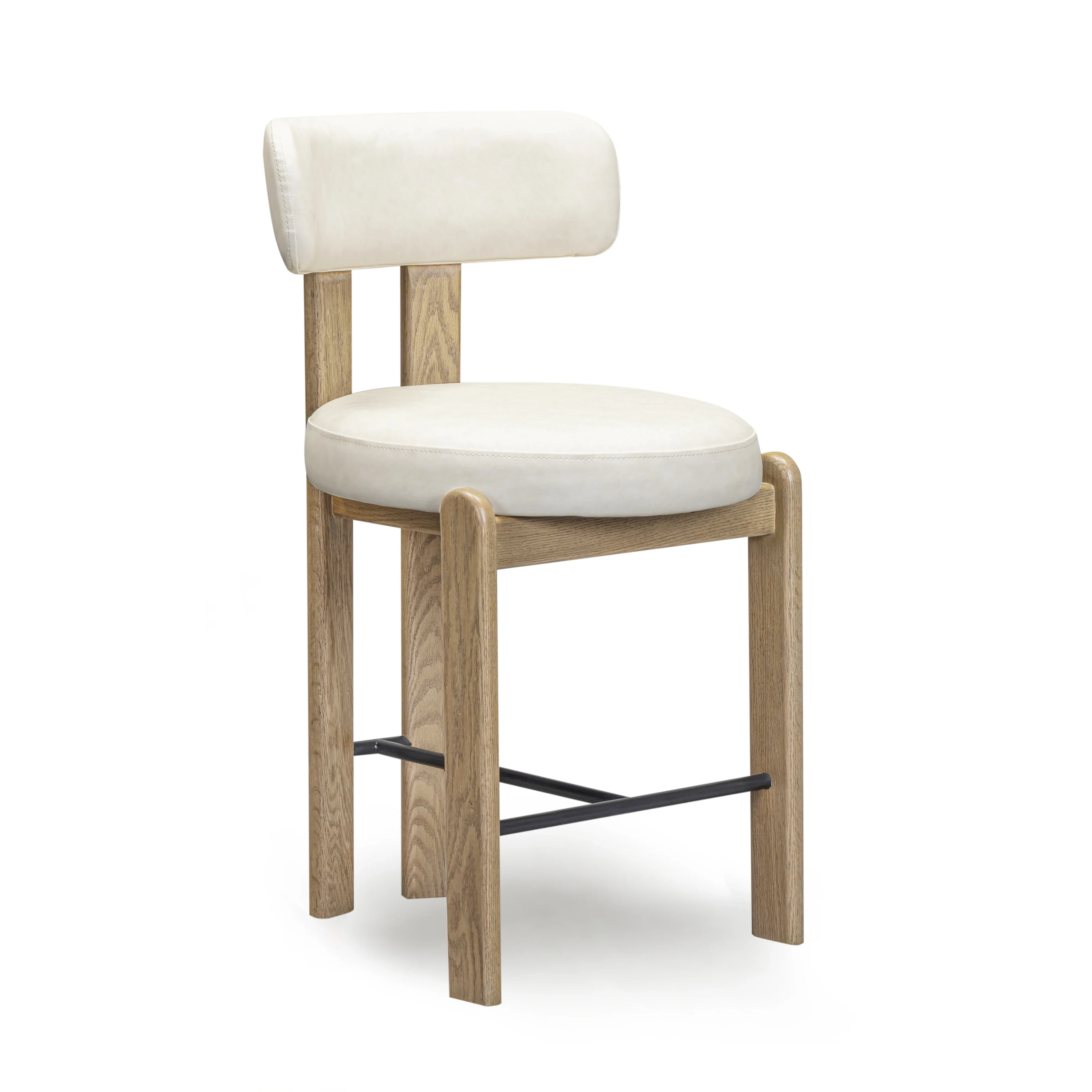 Odessa Performance Vegan Leather Counter Stool - Image 14