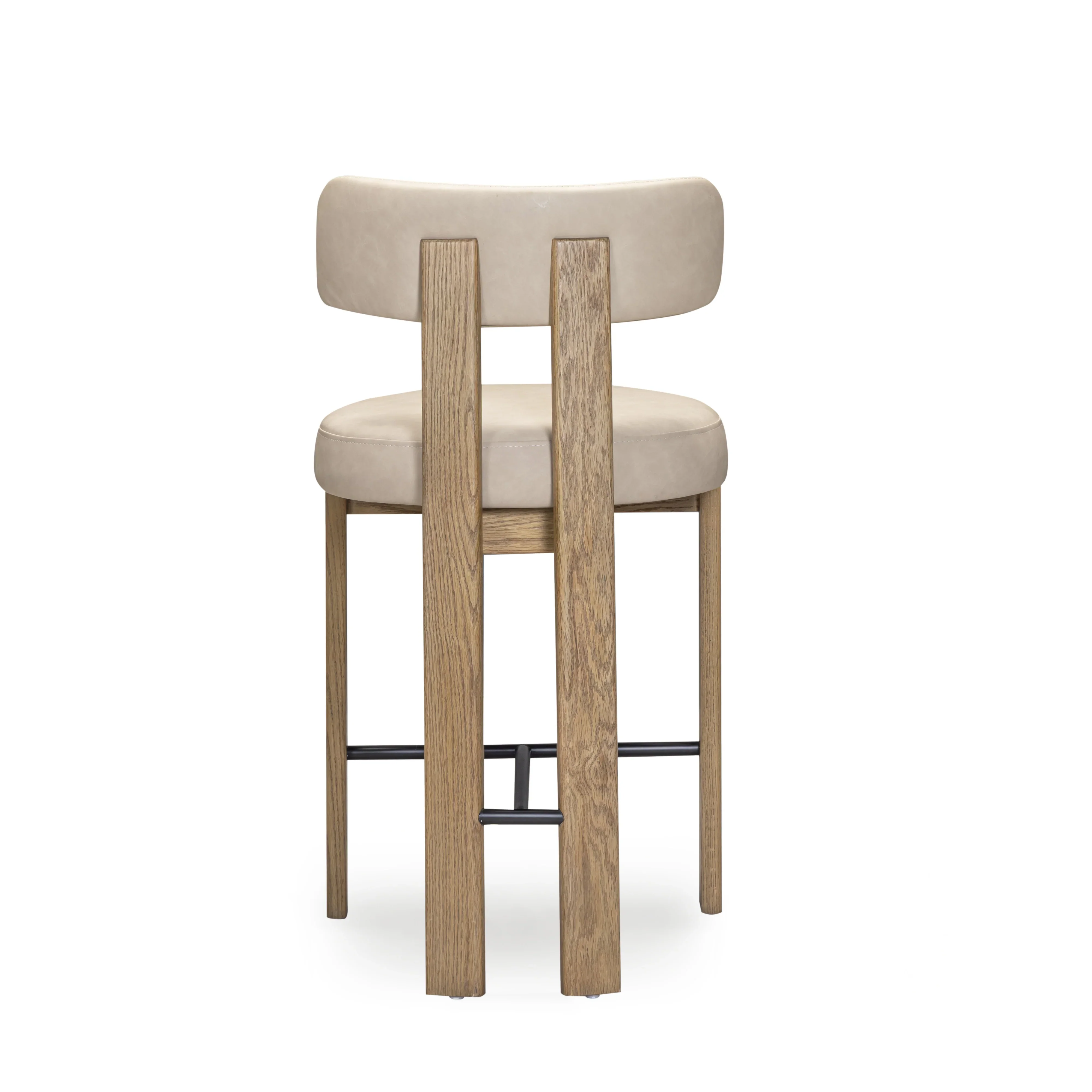 Odessa Performance Vegan Leather Counter Stool - Image 4