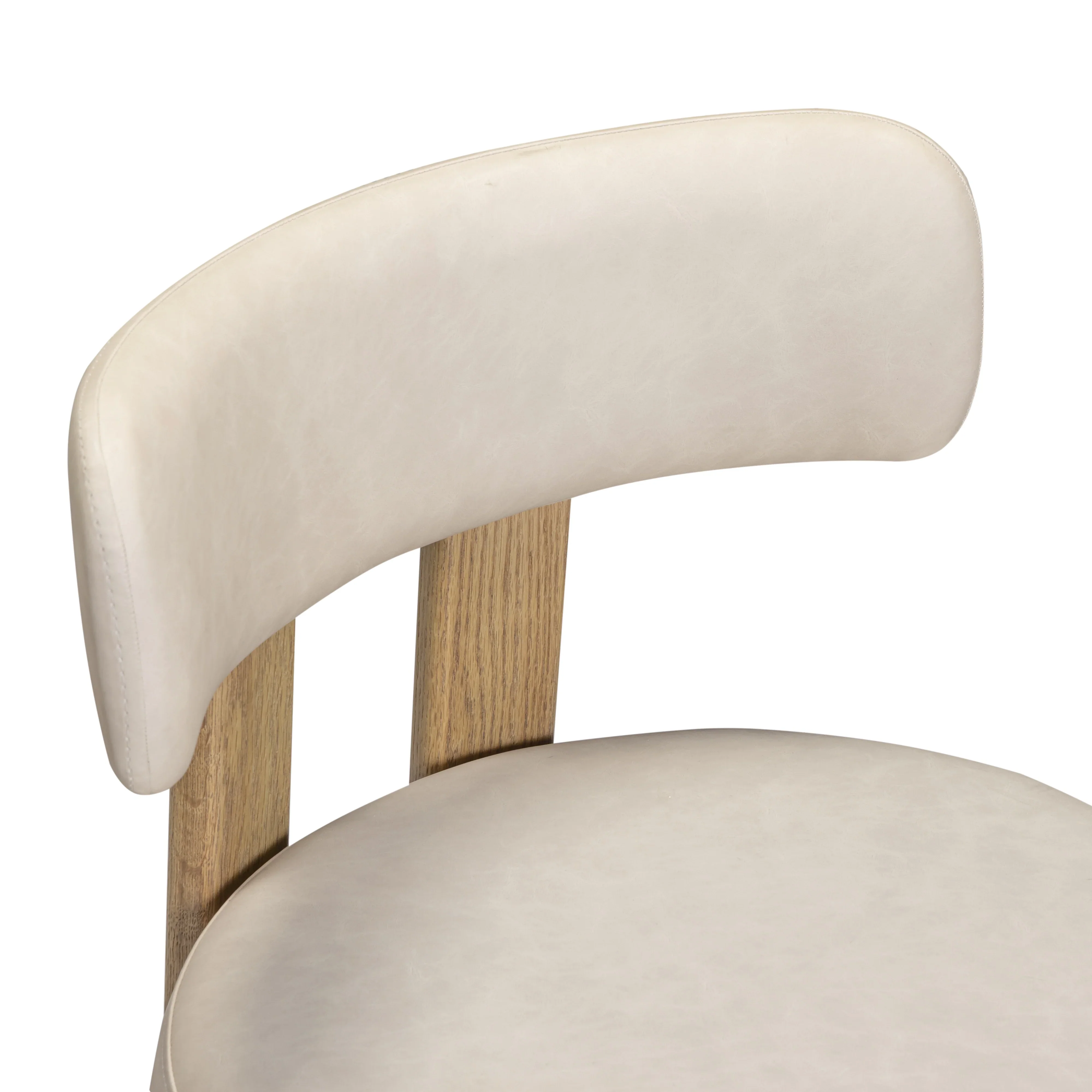 Odessa Performance Vegan Leather Counter Stool - Image 5