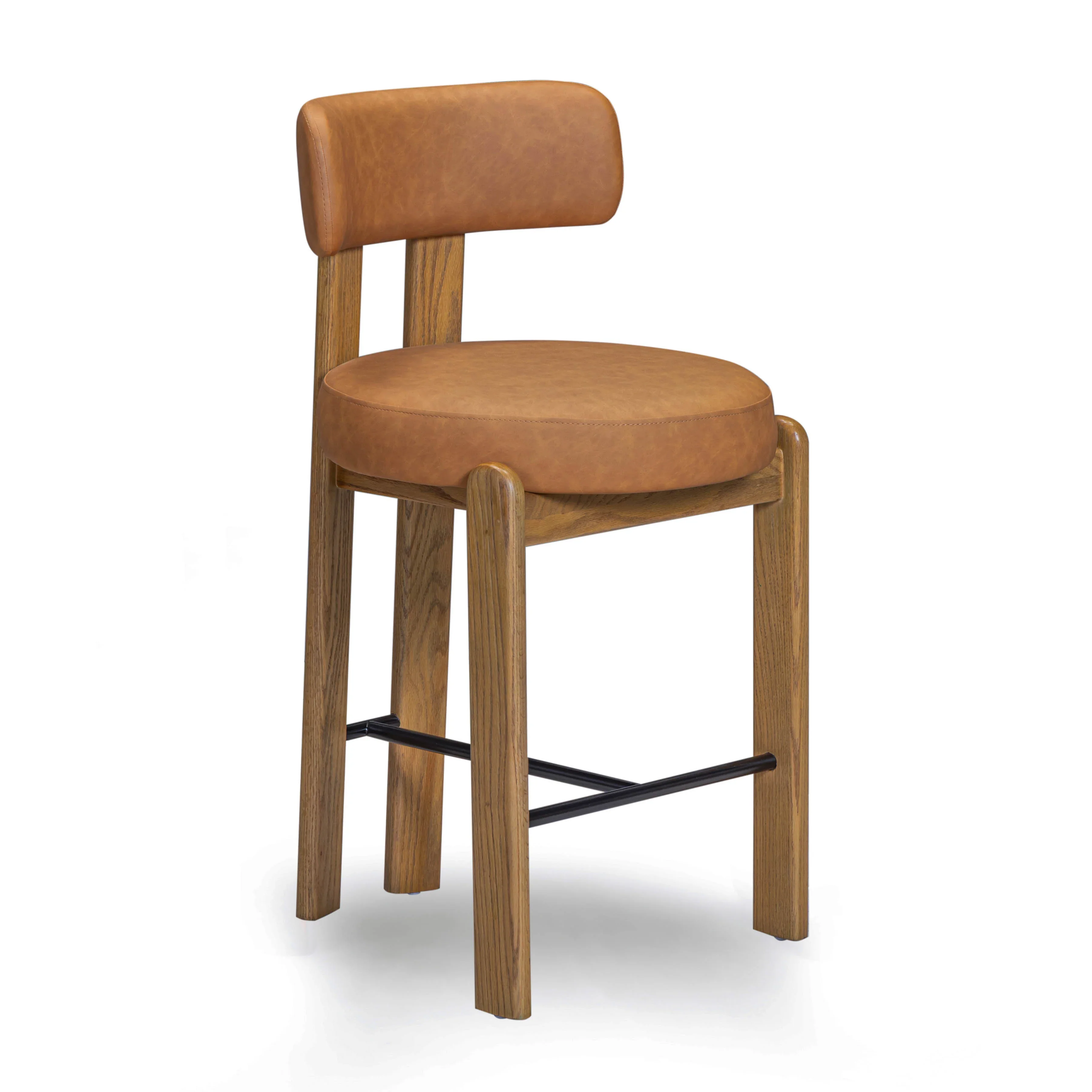Odessa Performance Vegan Leather Counter Stool - Image 8