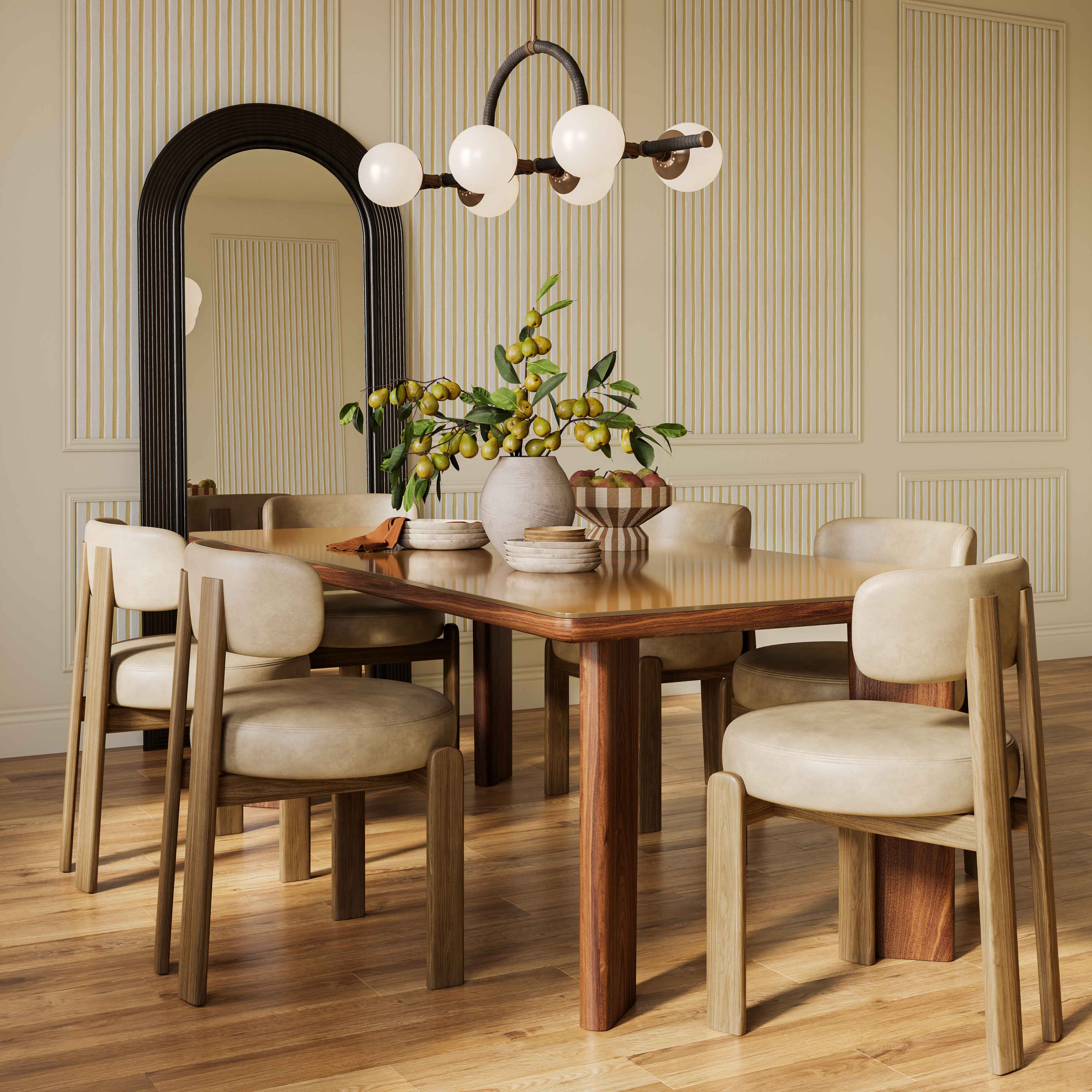 Odessa Performance Vegan Leather Dining Chair - Image 2