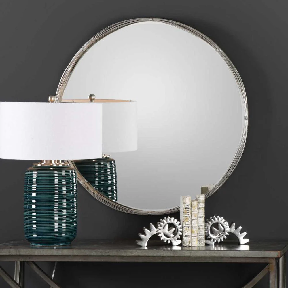 Ohmer Round Mirror - Image 2