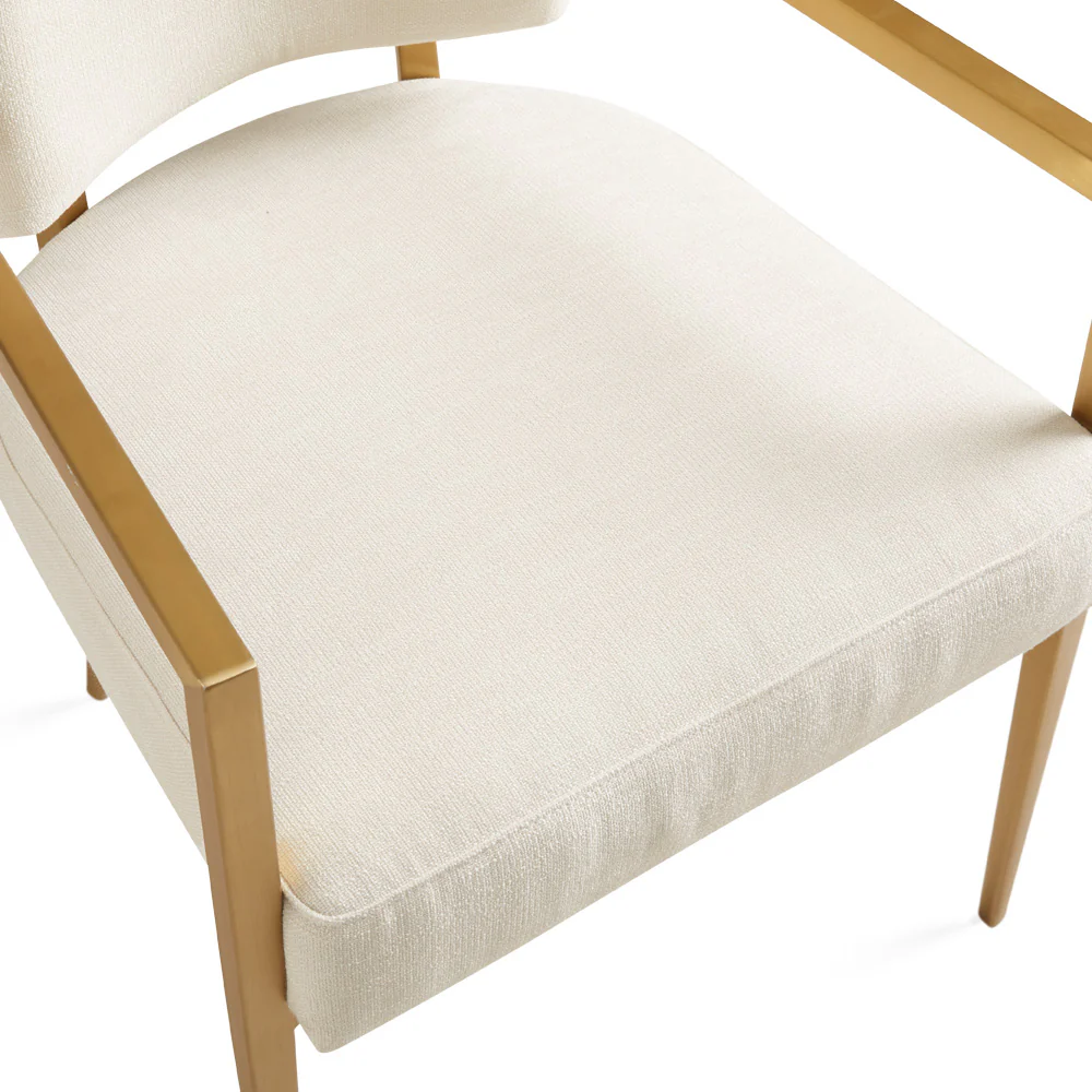 Oliver Dining Chair with Arms - Image 8