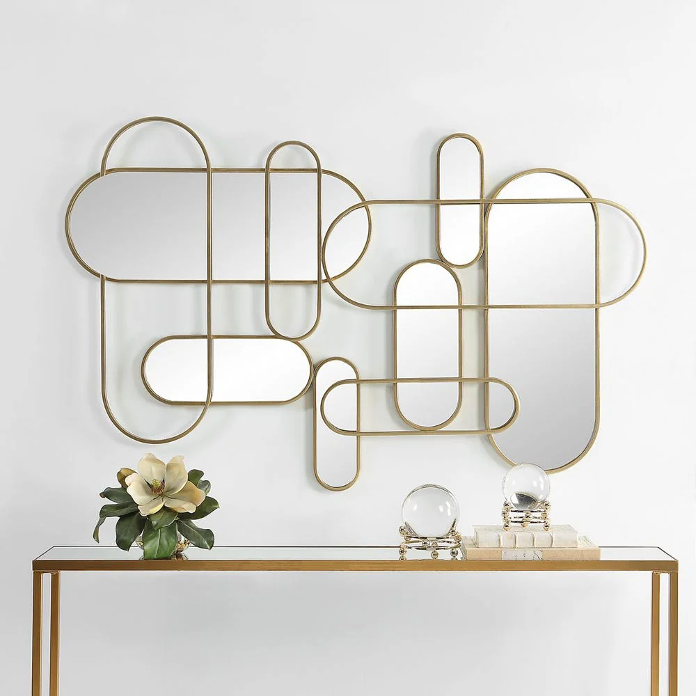 On Track Mirrored Wall Decor - Image 2