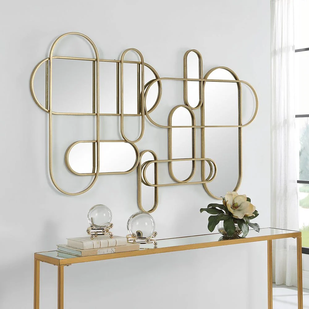 On Track Mirrored Wall Decor - Image 3