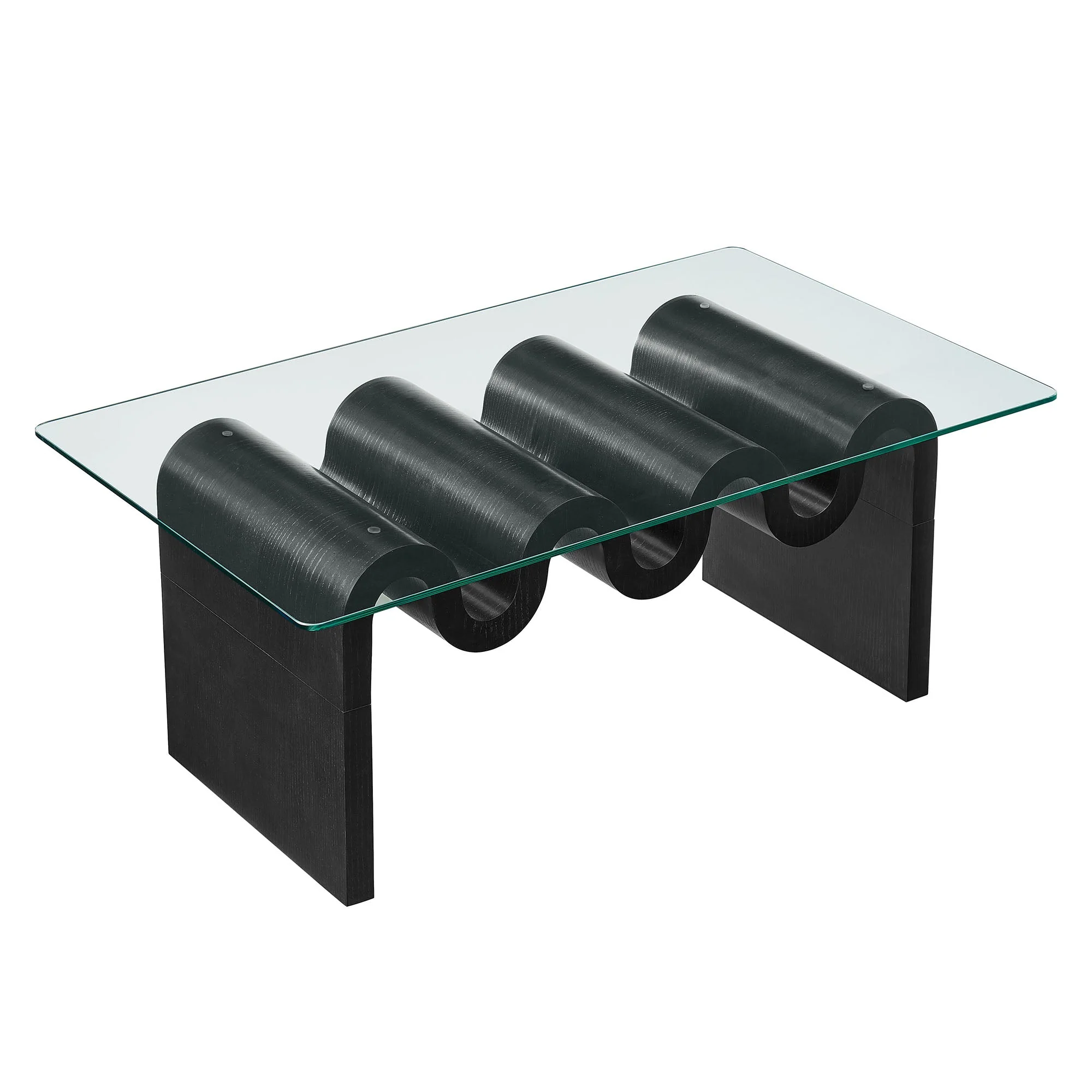 Ondine Glass Top Coffee Table - Image 17