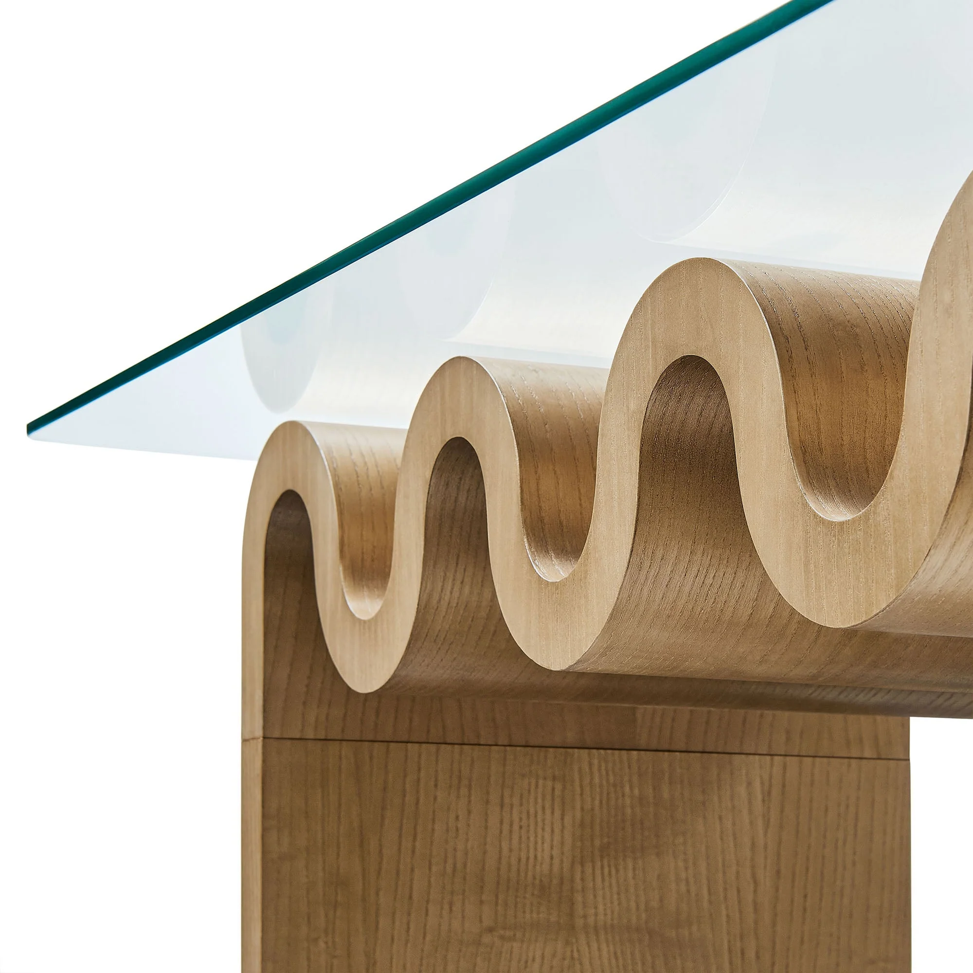 Ondine Glass Top Coffee Table - Image 8