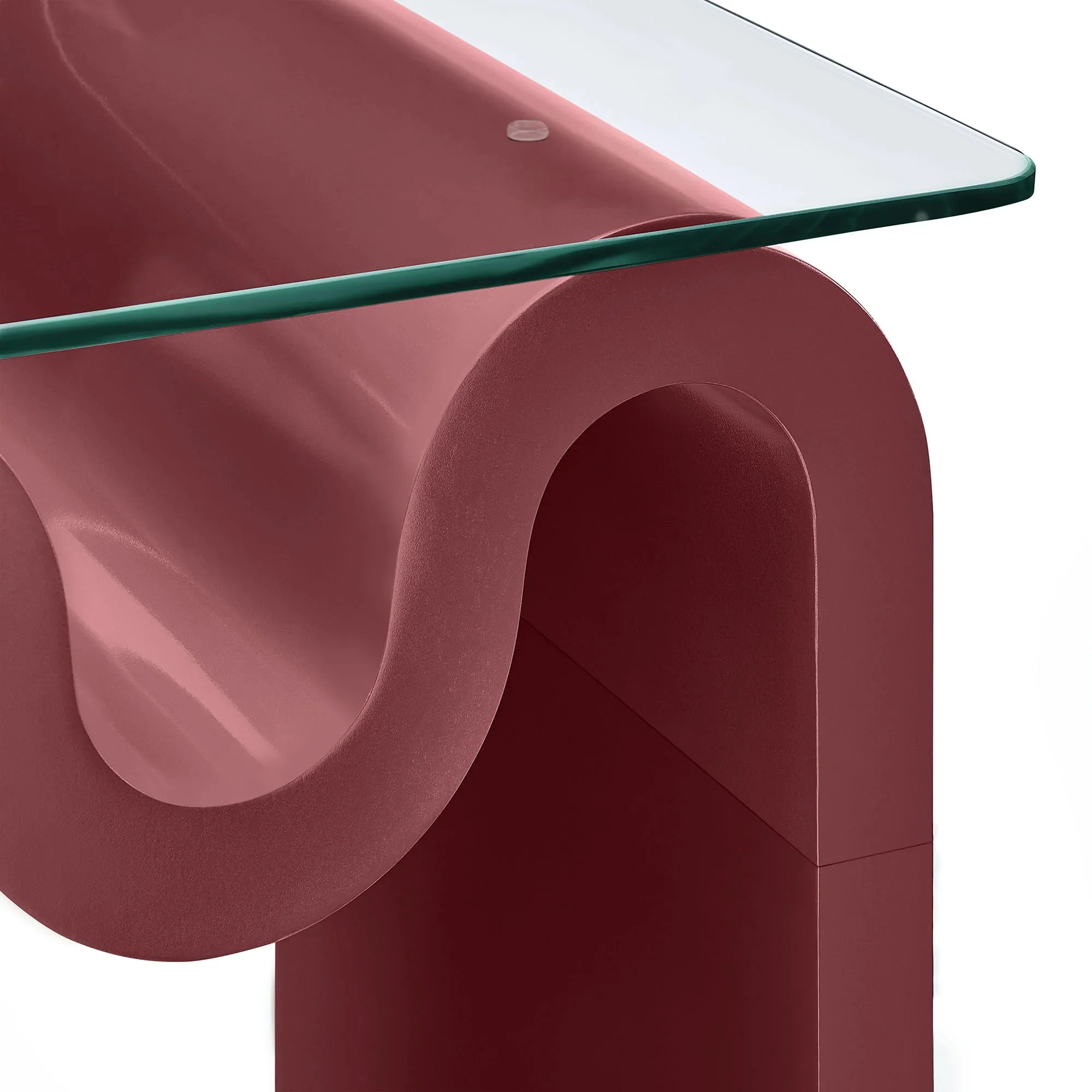 Ondine Glass Top Side Table - Image 24