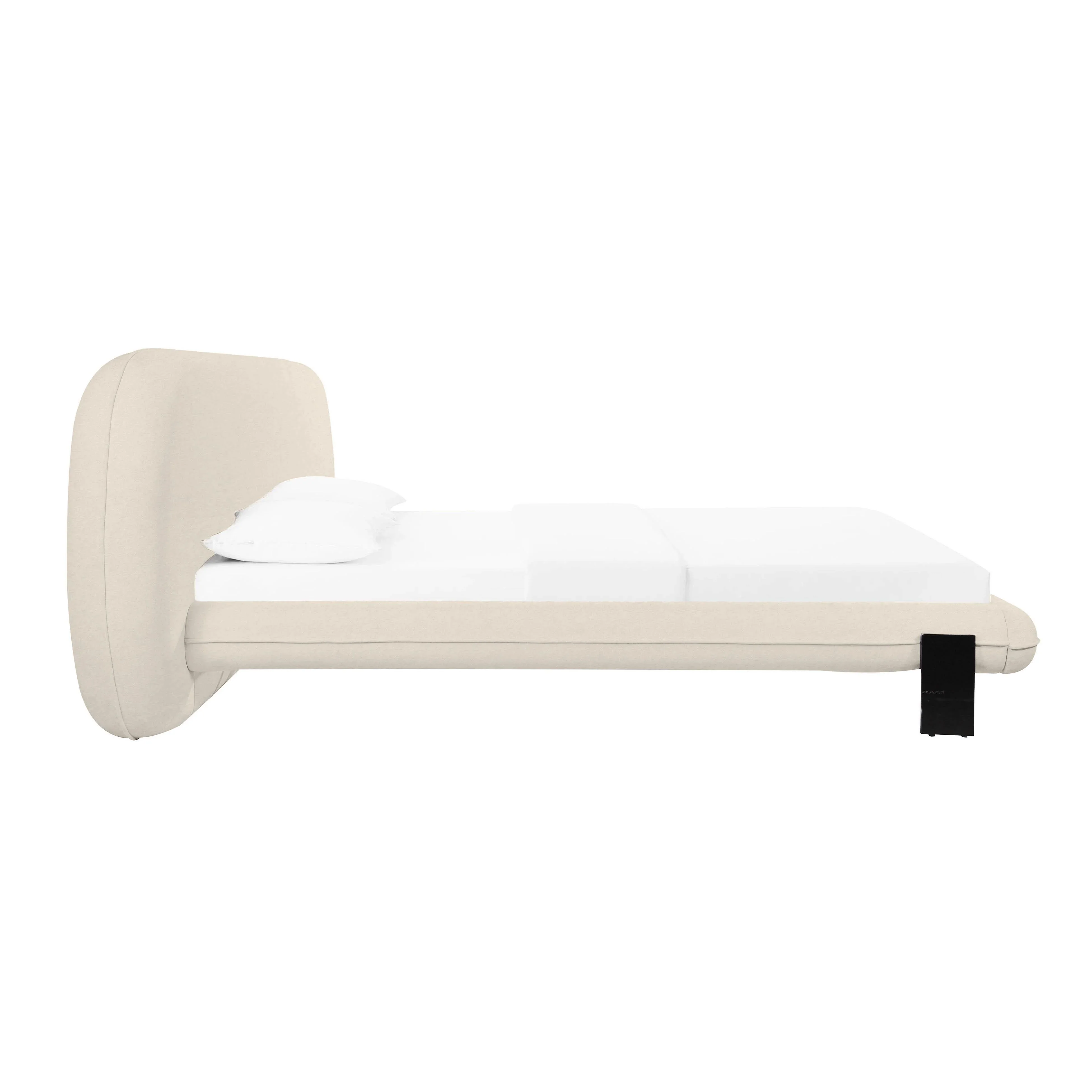 Ophelia Cream Performance Faux Wool Bed - Image 10