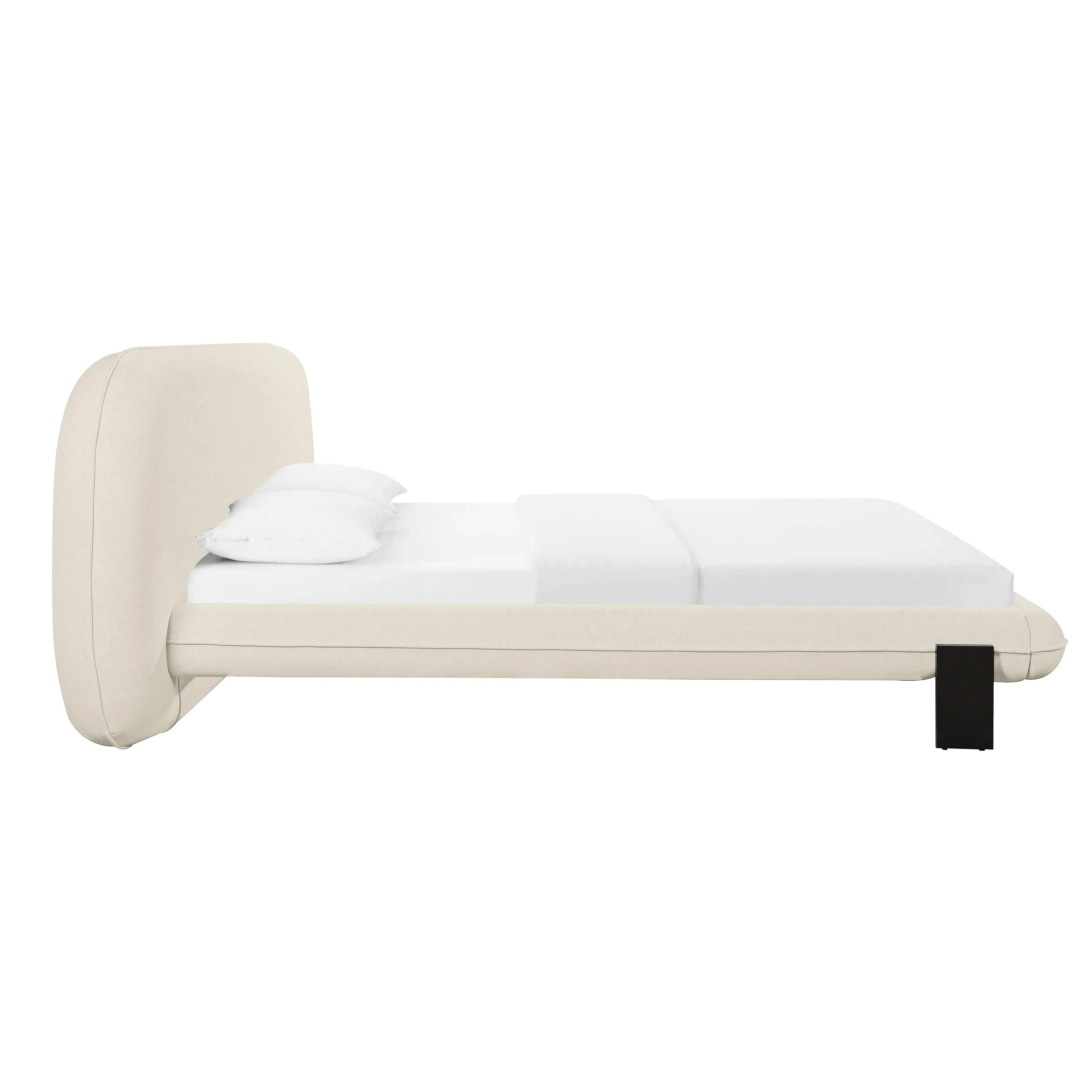 Ophelia Cream Performance Faux Wool Bed - Image 4