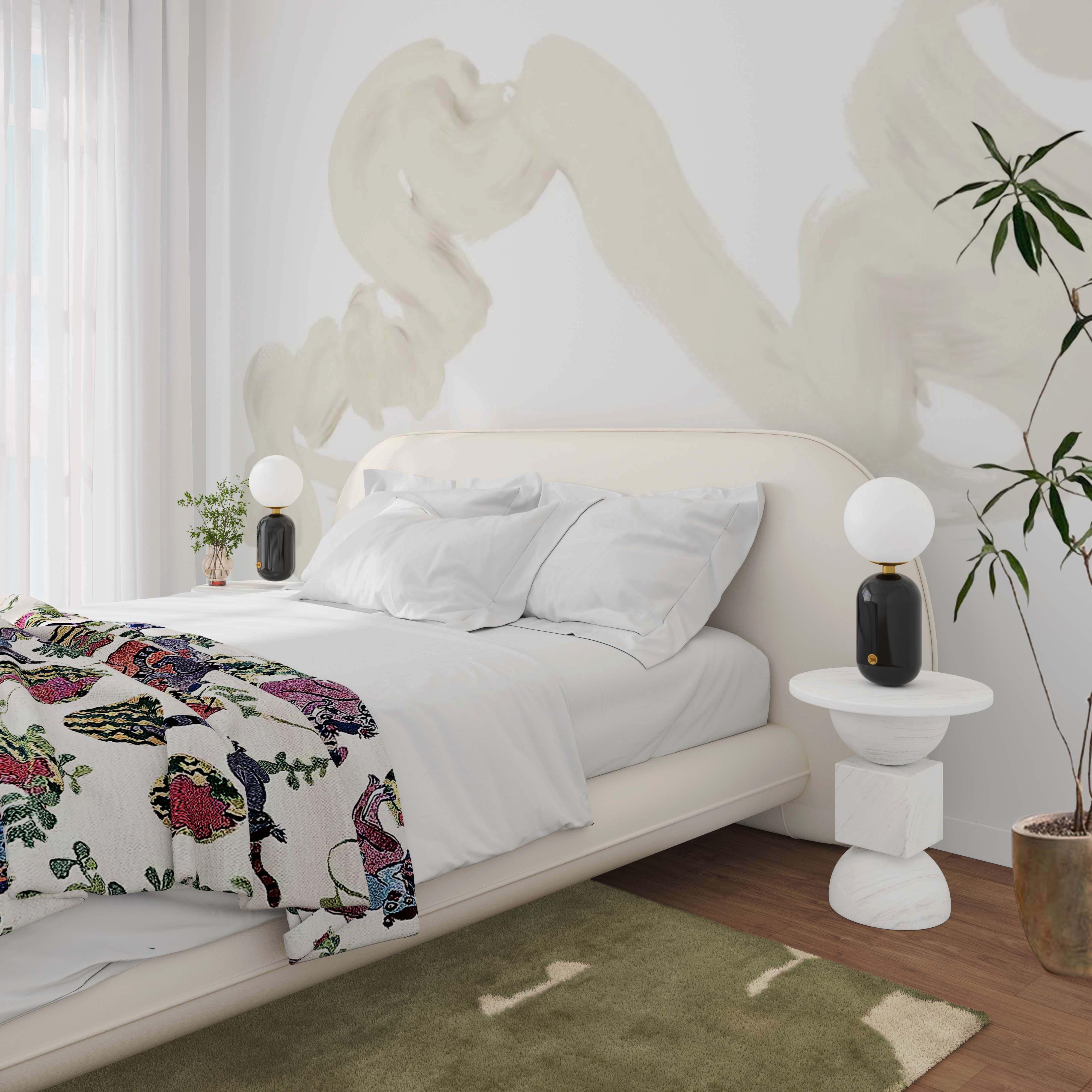 Ophelia Cream Performance Faux Wool Bed - Image 8