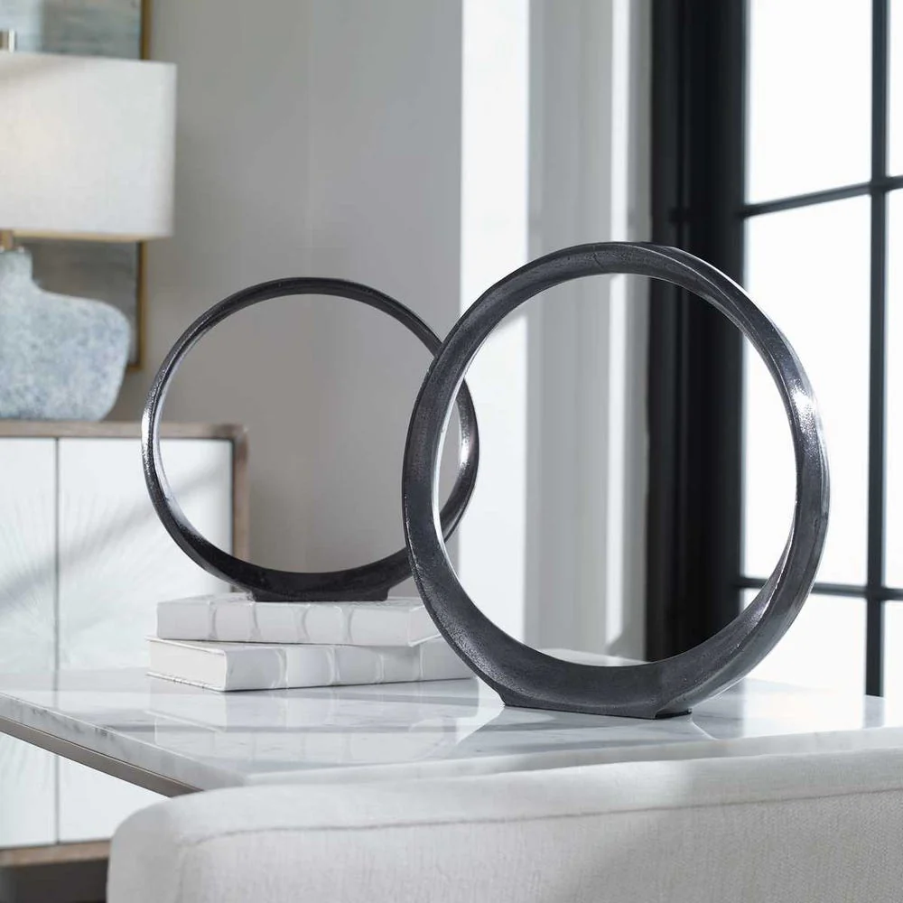 Orbits Ring Sculptures, S/2 - Image 6