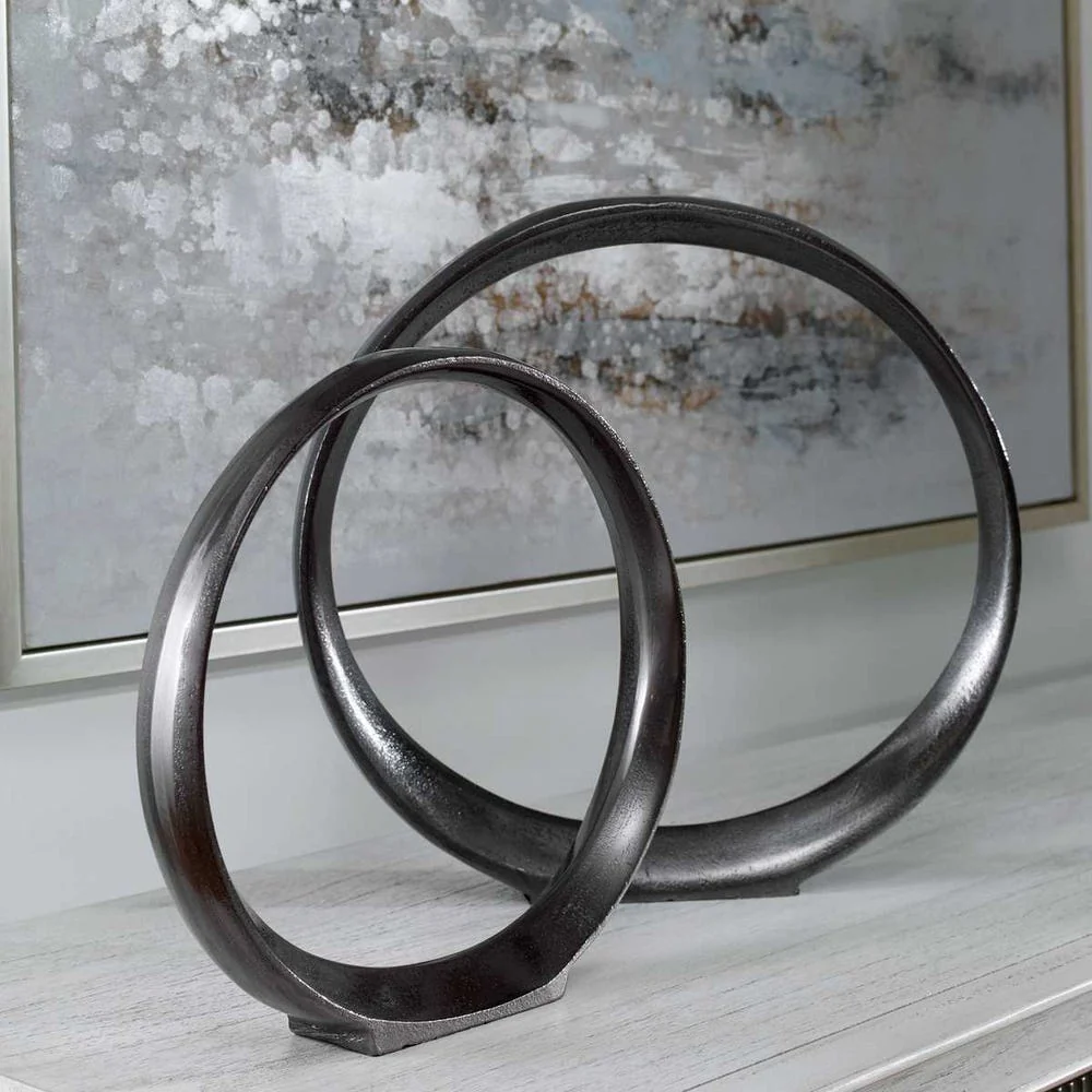 Orbits Ring Sculptures, S/2 - Image 7