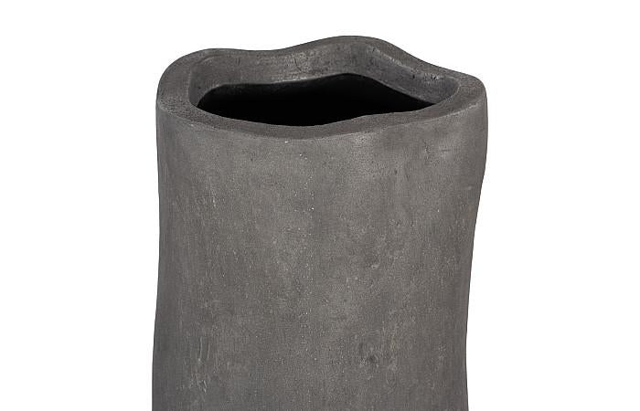 Organic Tall Vase, Gray - Image 4