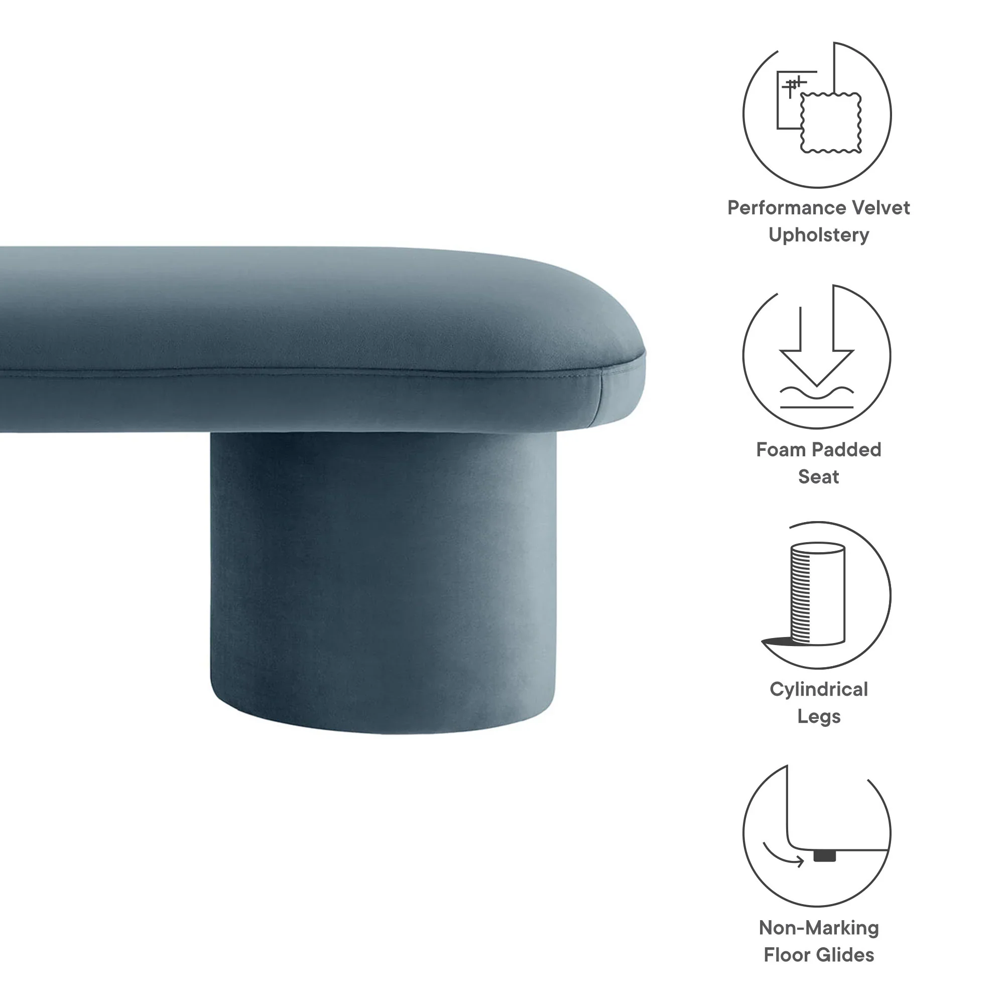 Orla Upholstered Bench - Image 29