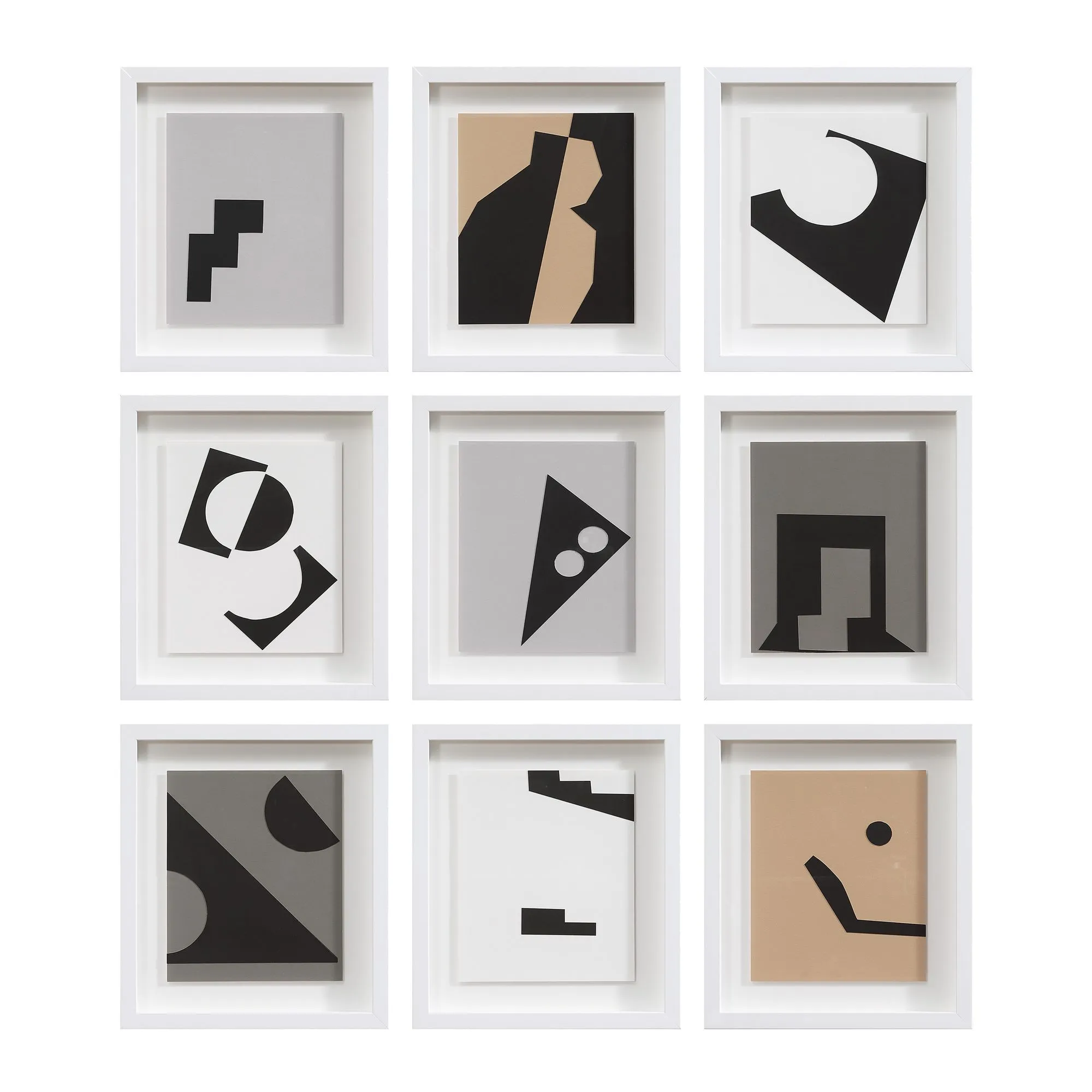 Ostra Wall Decor Set Of 9