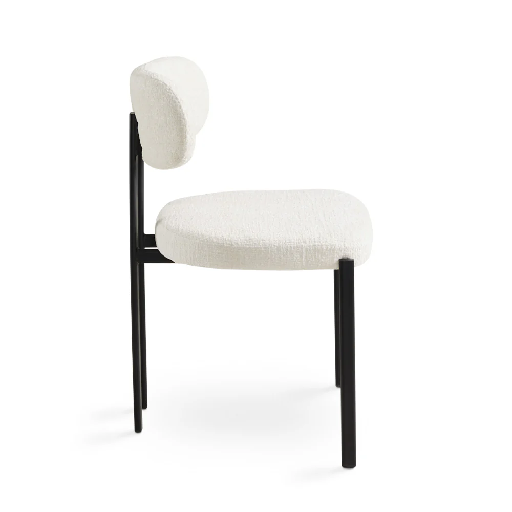 Otis Dining Chair Cream Fabric - Image 7