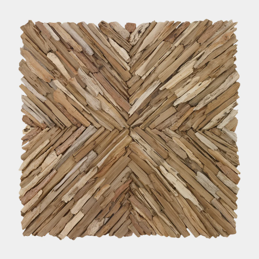 Outland Wood Wall Decor, Natural