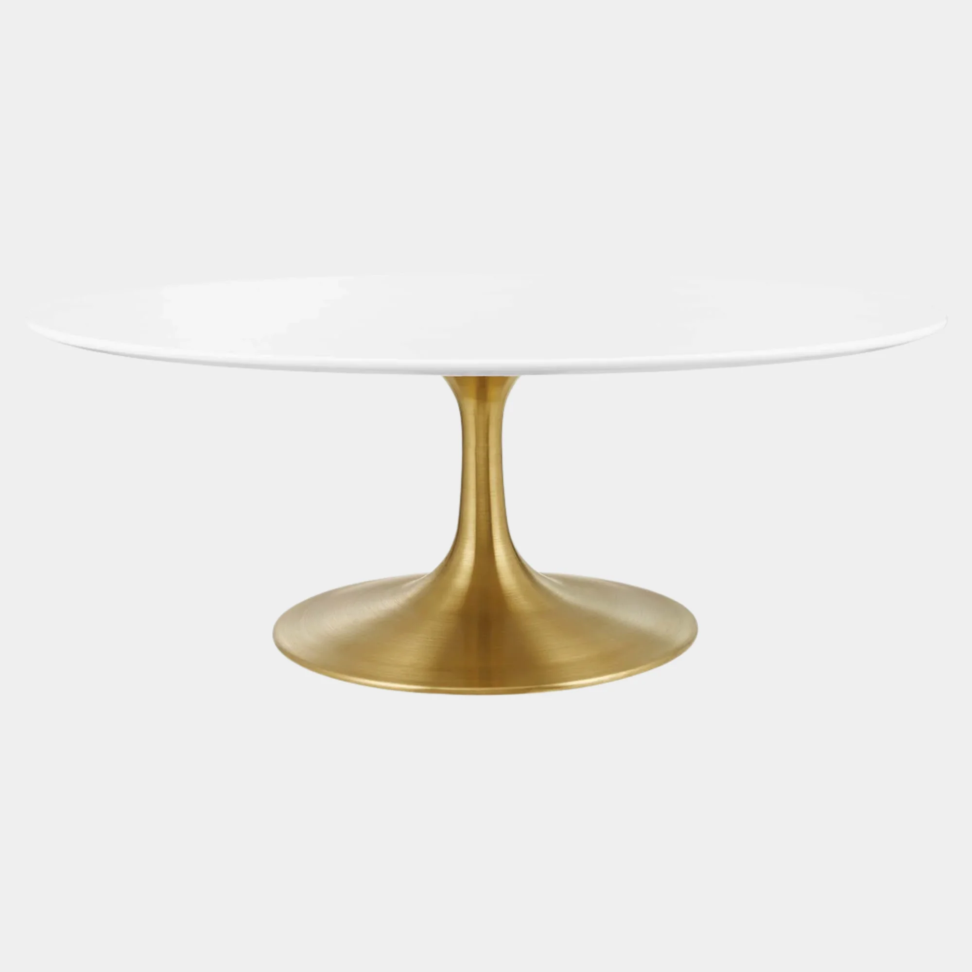 Oval-Shaped Wood Coffee Table - Image 17