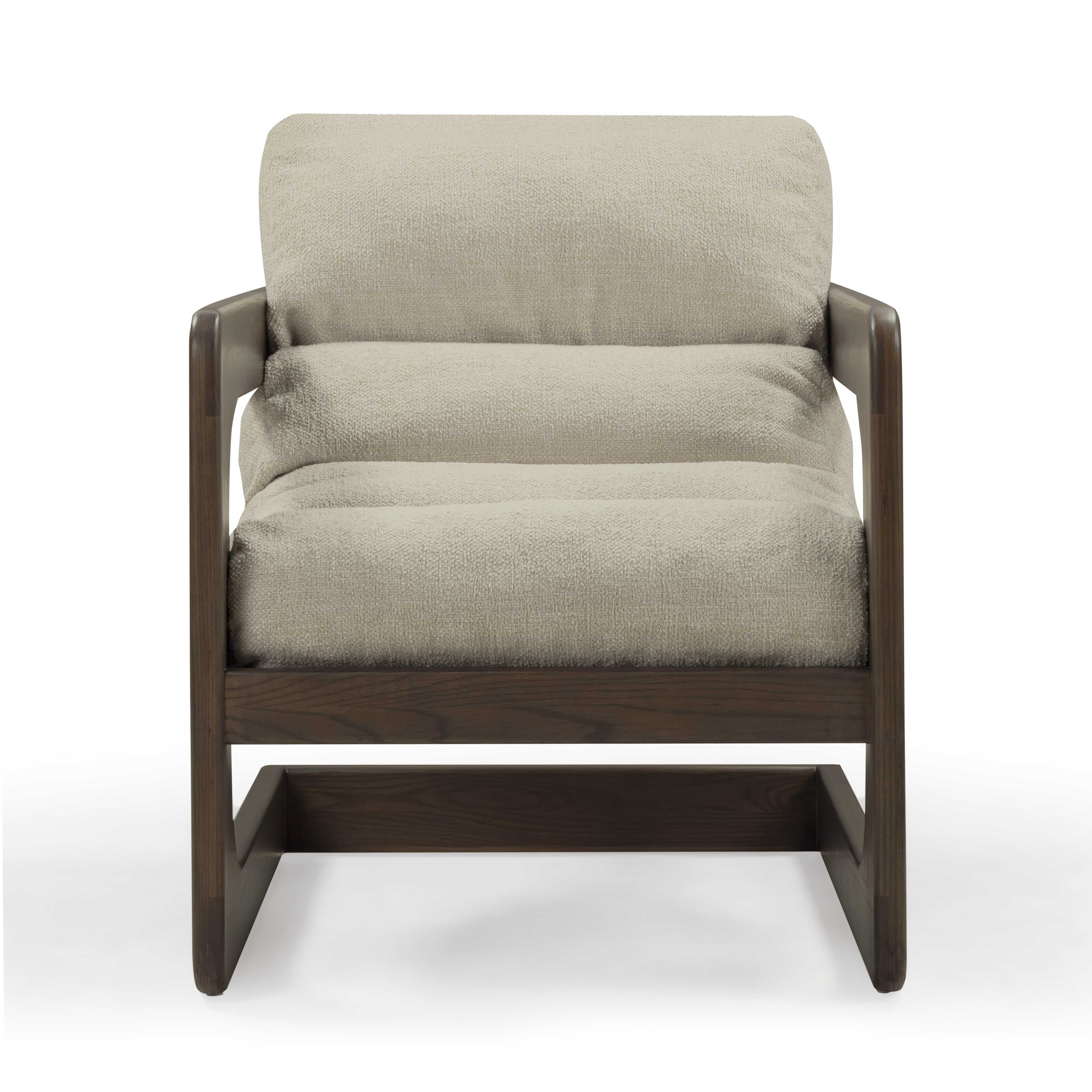 Palma Contract-Grade Textured Weave Fabric Accent Chair - Image 3