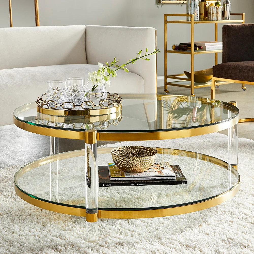 Paloma Gold Coffee Table - Image 2