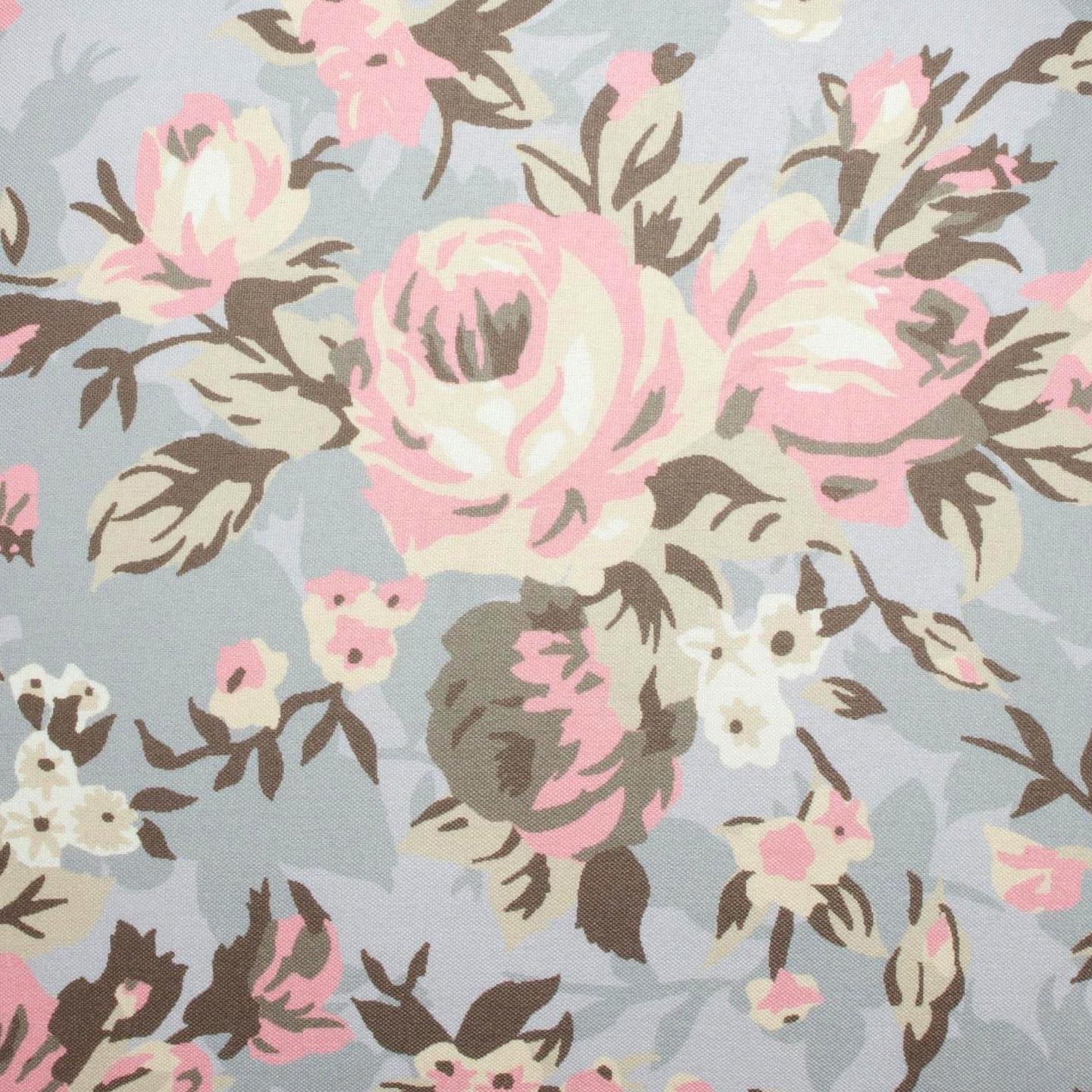 Pamela Spring Floral Print Performance Fabric Tasseled Lounge Accent Chair - Image 7
