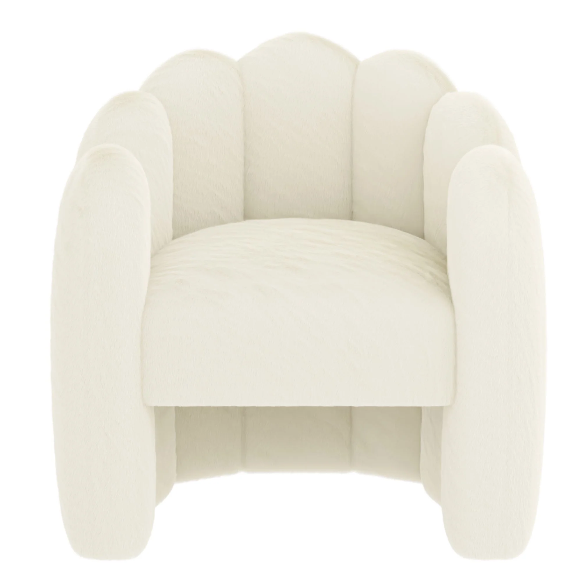Pandora Accent Chair in Ivory - Image 5